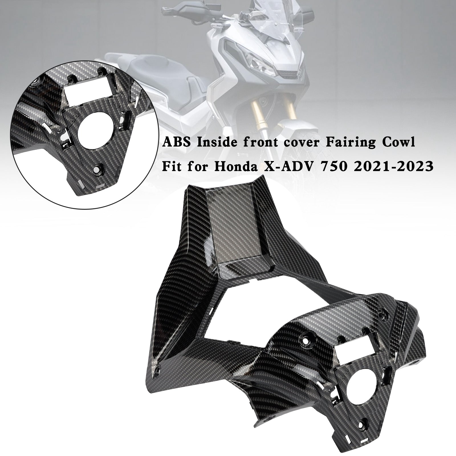 ABS Inside front cover Fairing Cowl for Honda X-ADV 750 XADV 2021-2023