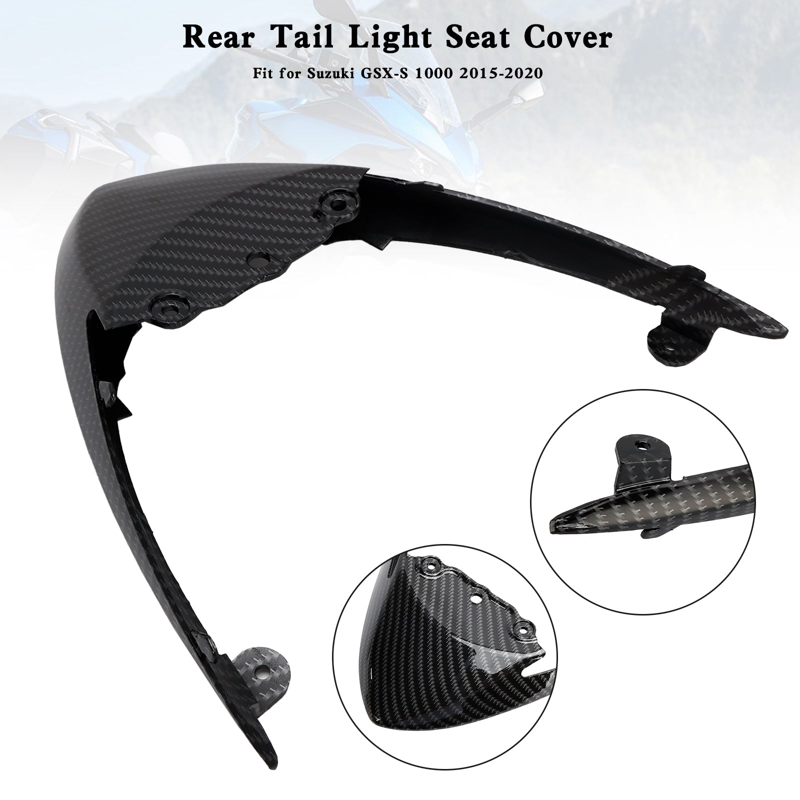 2015-2020 Suzuki GSX-S 1000 Rear Tail Light Seat Cover Fairing