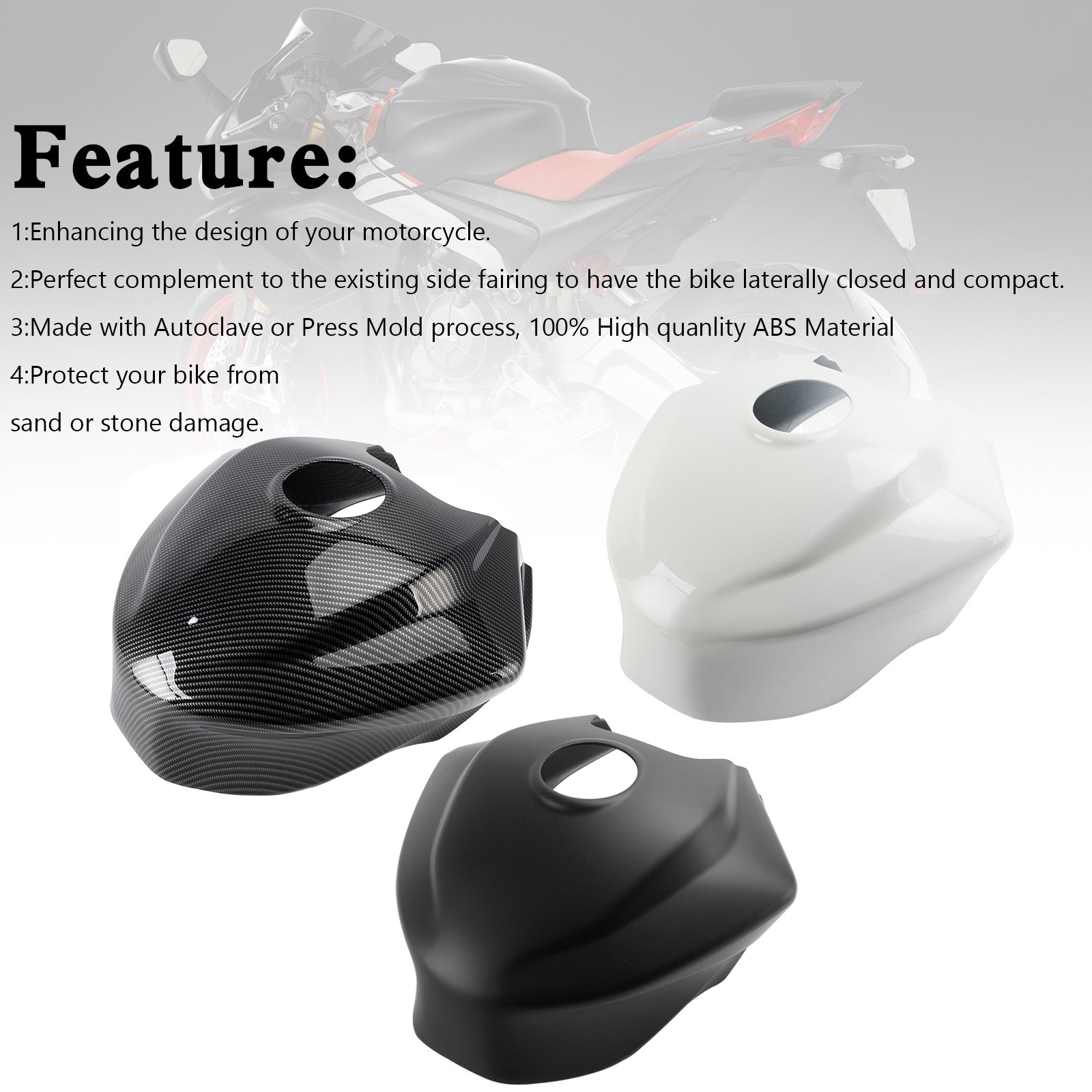 20-24 Aprillia Rs 660 RS660 Zbiornik gazu osłony osłony osłony osłony obrońcy