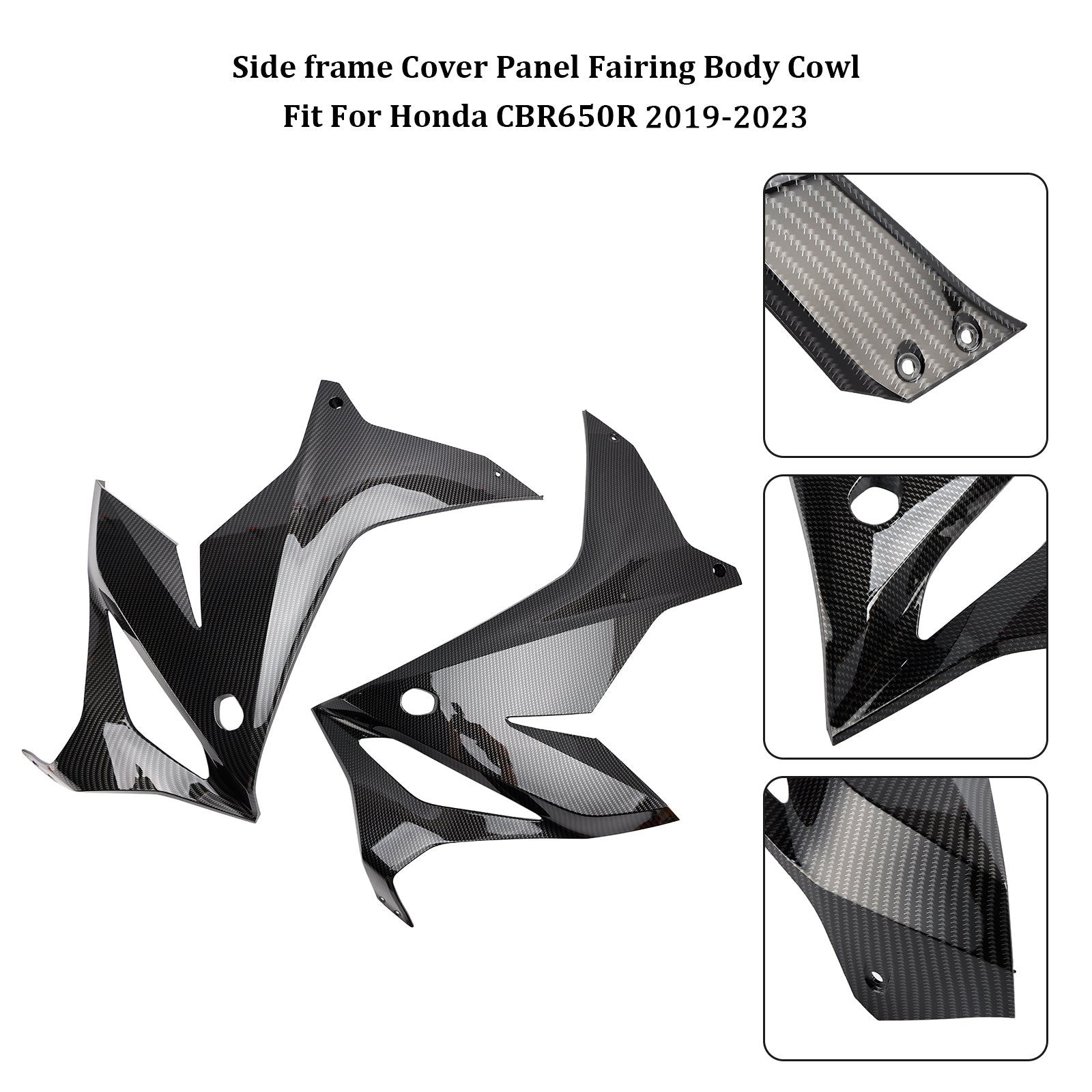 19-23 Honda CBR650R Side frame Cover Panel Fairing Body Cowl