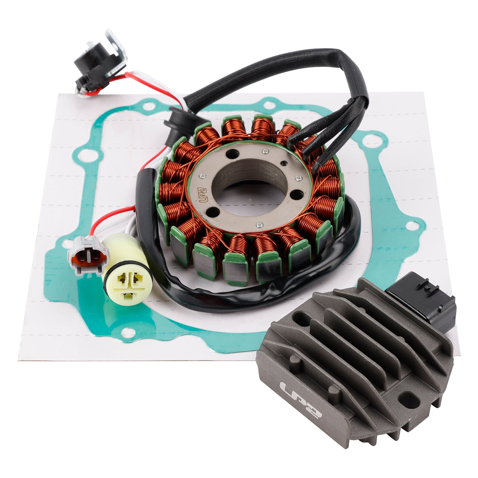 Yamaha YFM 125 A Grizzly 125 2004-2013 Stator Generator Regulator Gasket