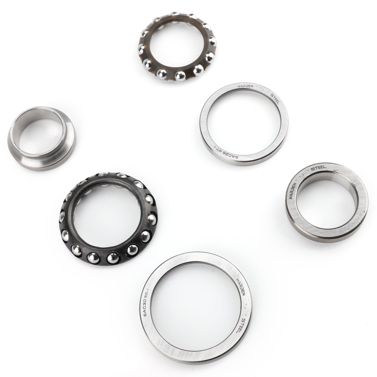 Honda CB900F CB750F VT750 Kit de cojinetes de cabezal de dirección Shadow