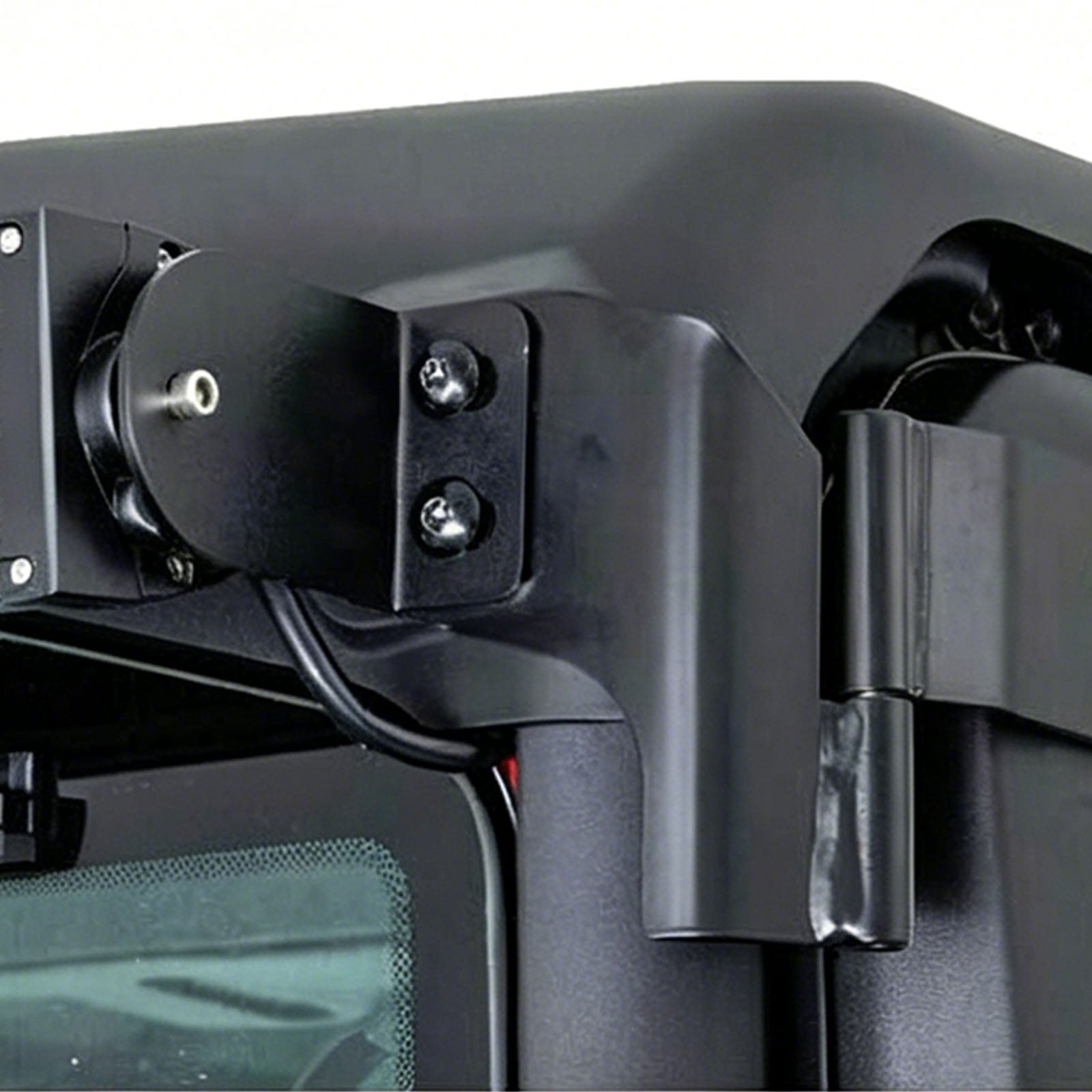 Tetto del parabrezza posteriore per Can Am Defender 500/800/1000 50"Supporto per barra luminosa a LED