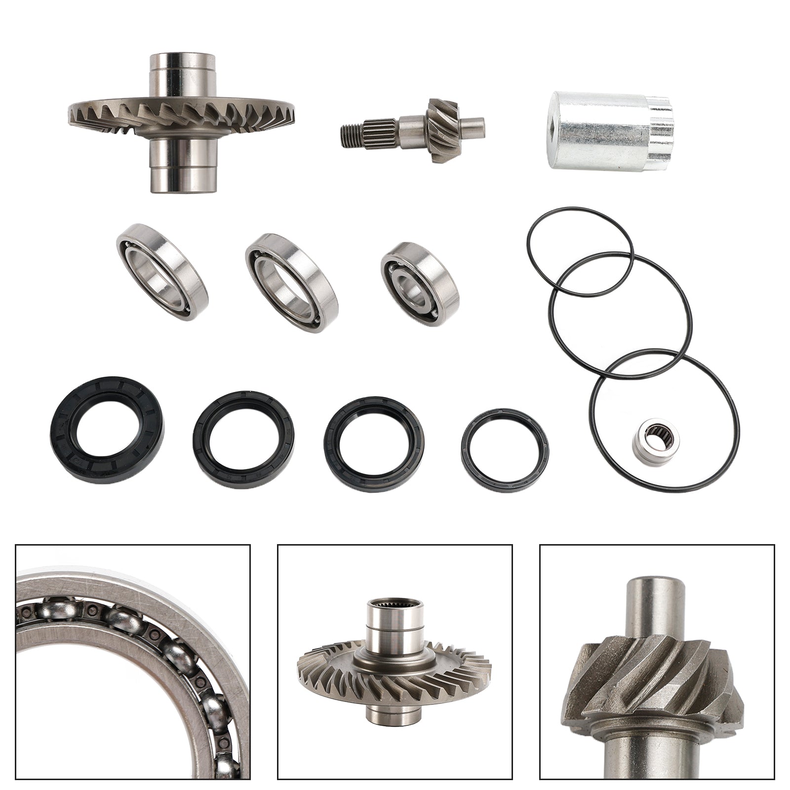 88-00 Honda Trx Fourtrax 300Fw TRX300 Rear Differential Ring Pinion Gear Plus Kit