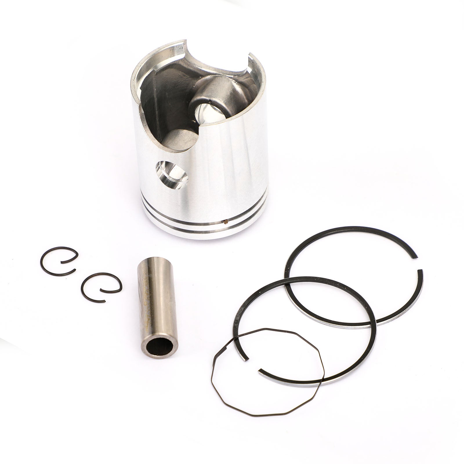 Juego de anillos de pasador de pistón STD/+0,25/+0,50 Tamaño del orificio apto para Yamaha YB 100/AG 100/DX 100/LT2 LT3 100