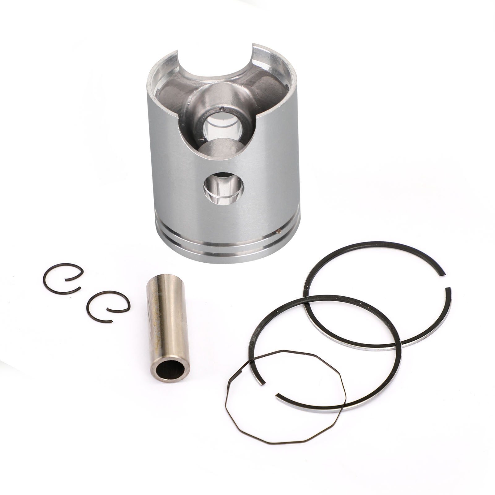 Juego de anillos de pasador de pistón STD/+0,25/+0,50 Tamaño del orificio apto para Yamaha YB 100/AG 100/DX 100/LT2 LT3 100