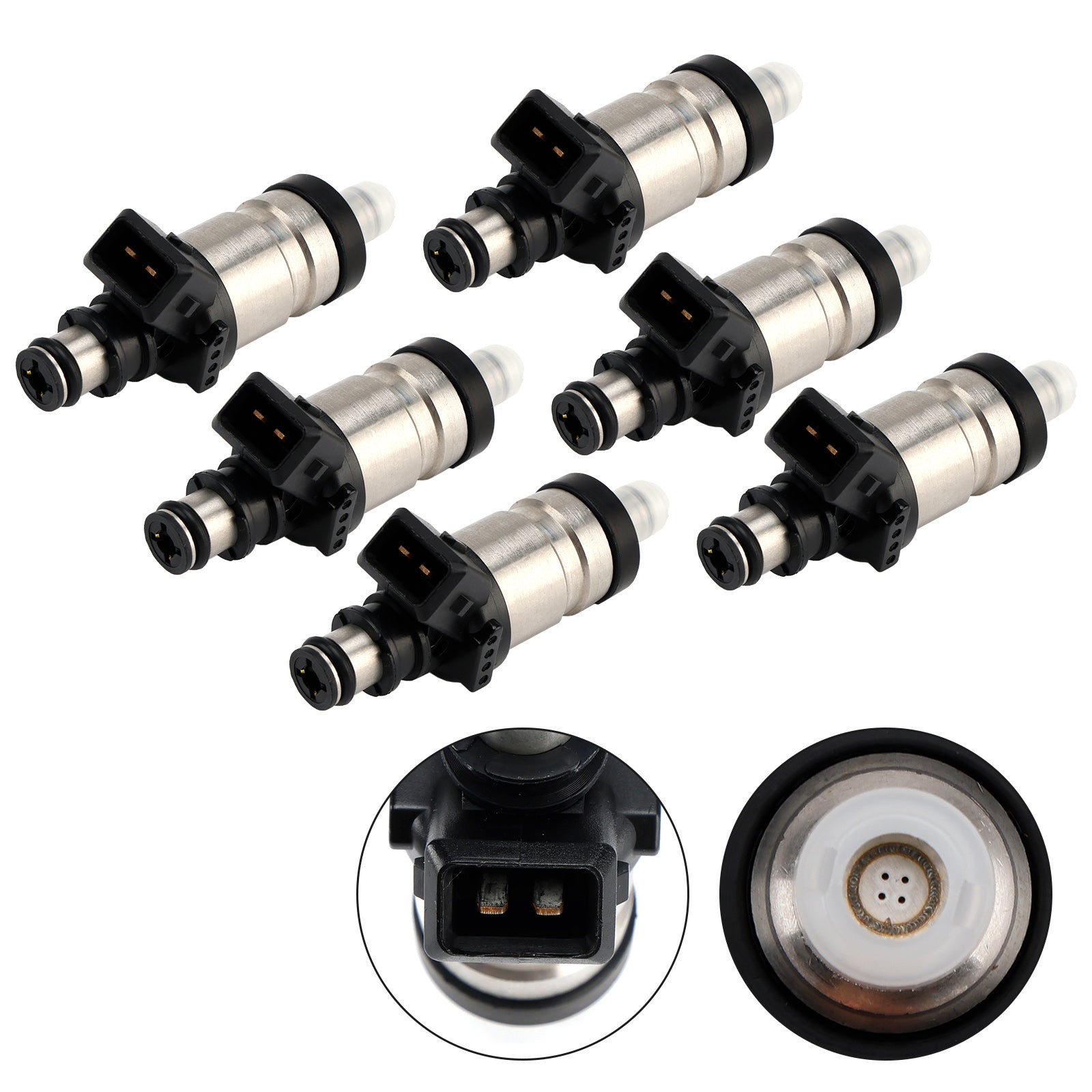 Yamaha 150/200/225 HP 2 Stroke 6pcs Inyector de combustible 65L-13761-00-00 genérico