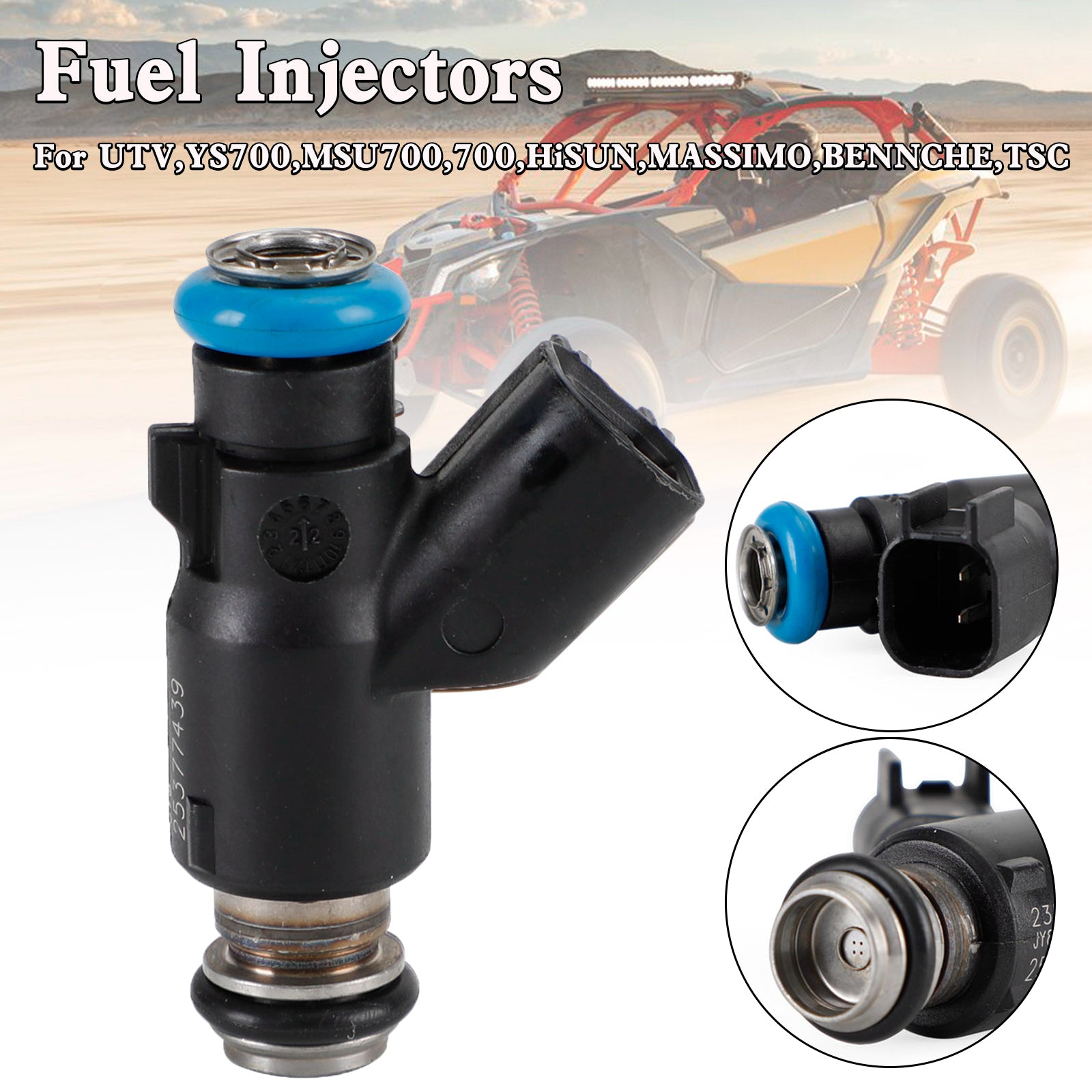 Fuel Injector für Hisun EFI 700 ATV UTV 16400-007C-0000, 25160-F39-000, 358800001 25377439