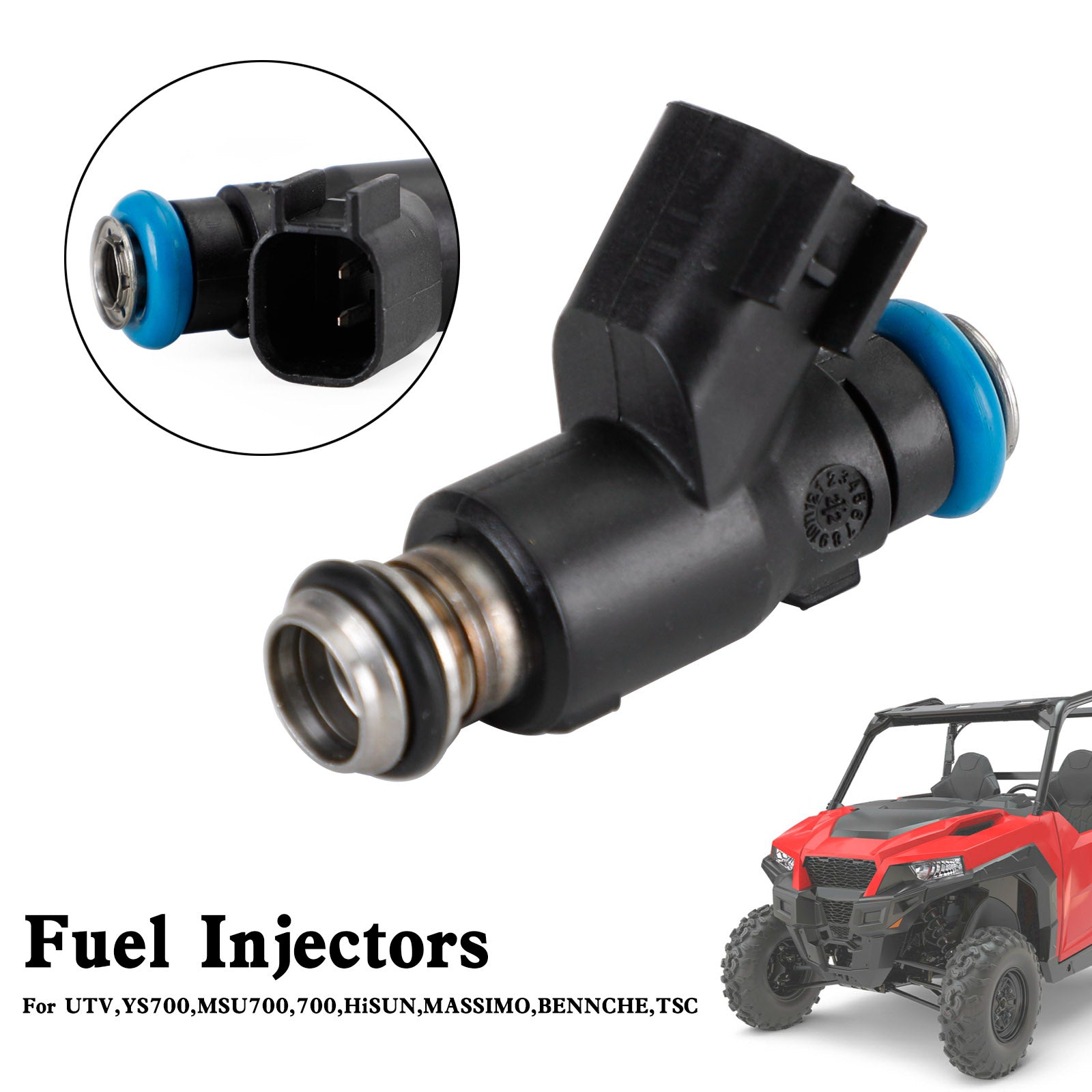 Brandstofinjector voor Hisun EFI 700 ATV UTV 16400-007C-0000, 25160-F39-000, 358800001 25377439