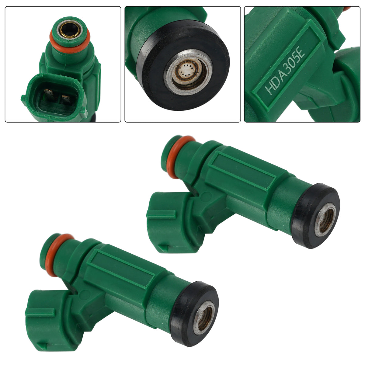 2PC 2003-2007 SUZUKI SV1000 1000S HDA305E Fuel Injectors 15710-16G00