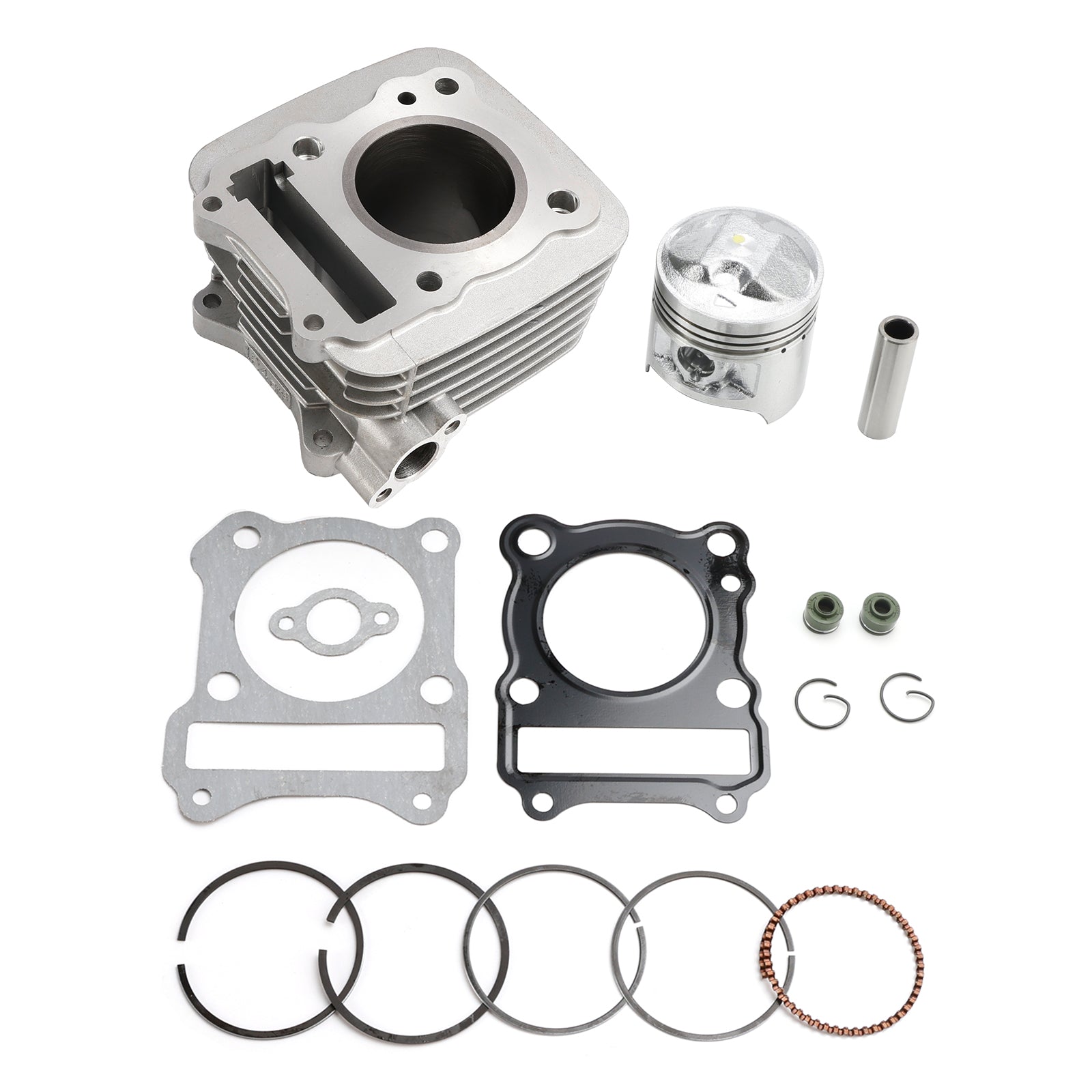 Suzuki GZ125 GS125 GN125 EN125 57mm Cylinder Domed Type Piston Pakse Kit