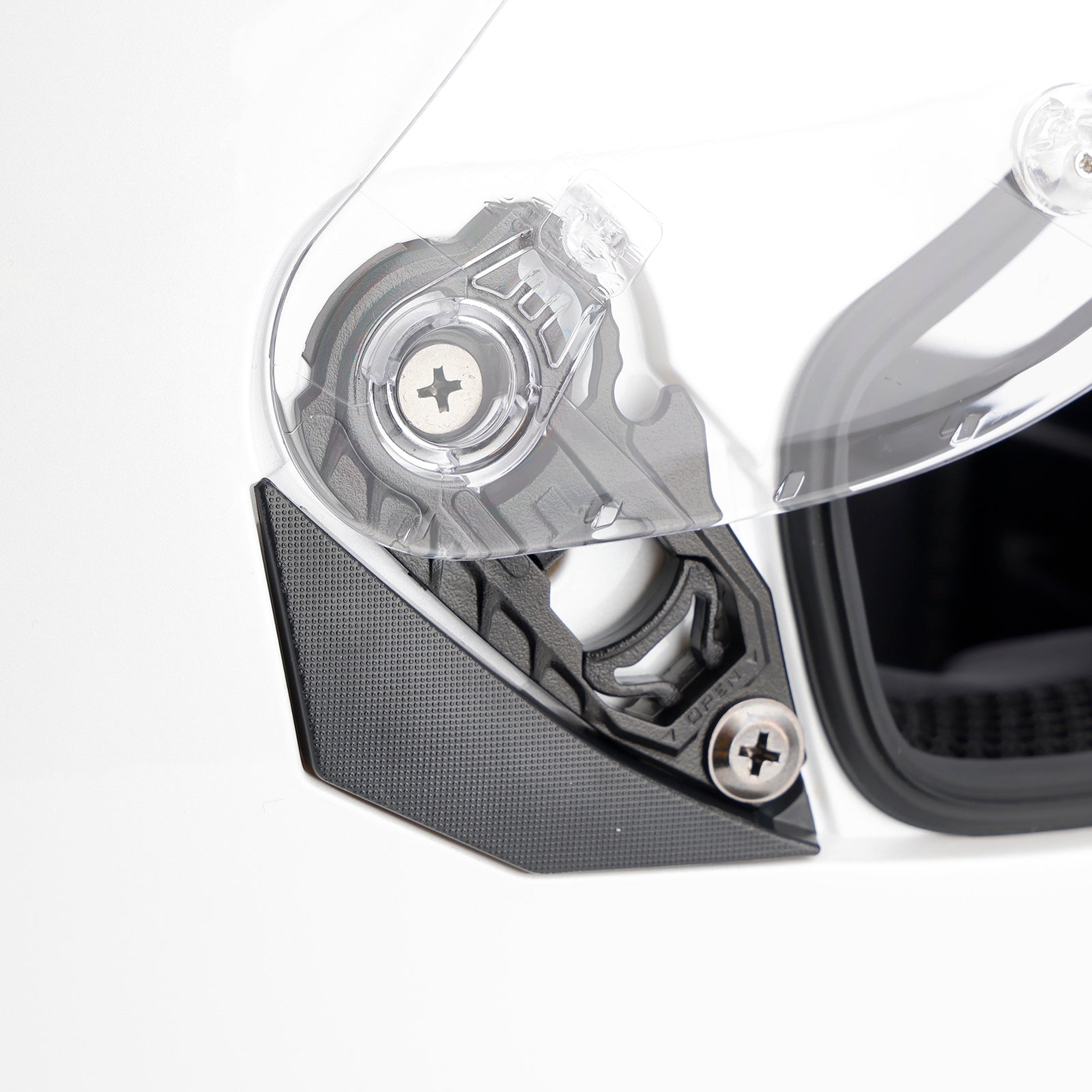 Amotopart DOT Motorcycle Helmet Adult Street Full Face White