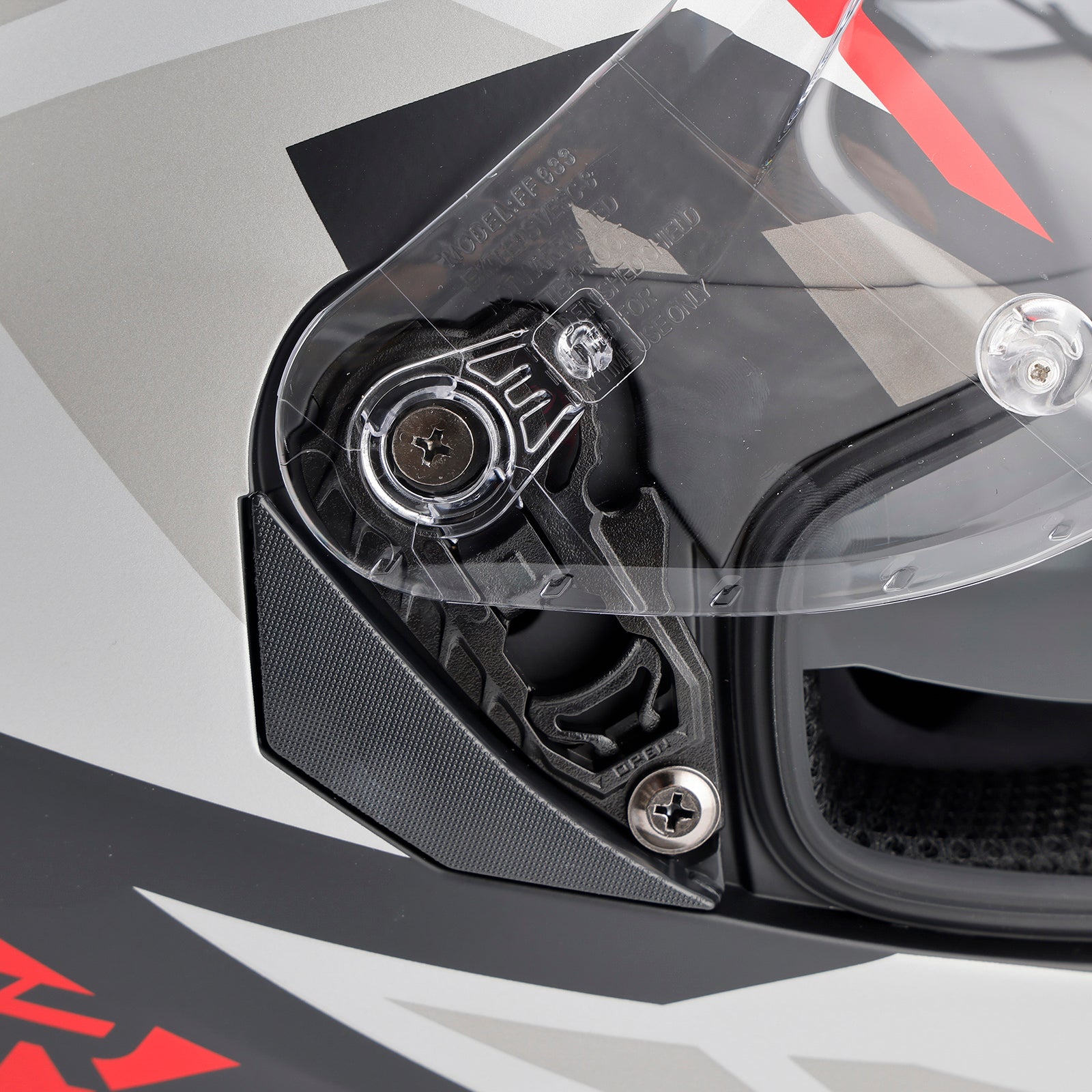 Amotopart DOT Motorcycle Helmet Adult Street Full Face Red Black