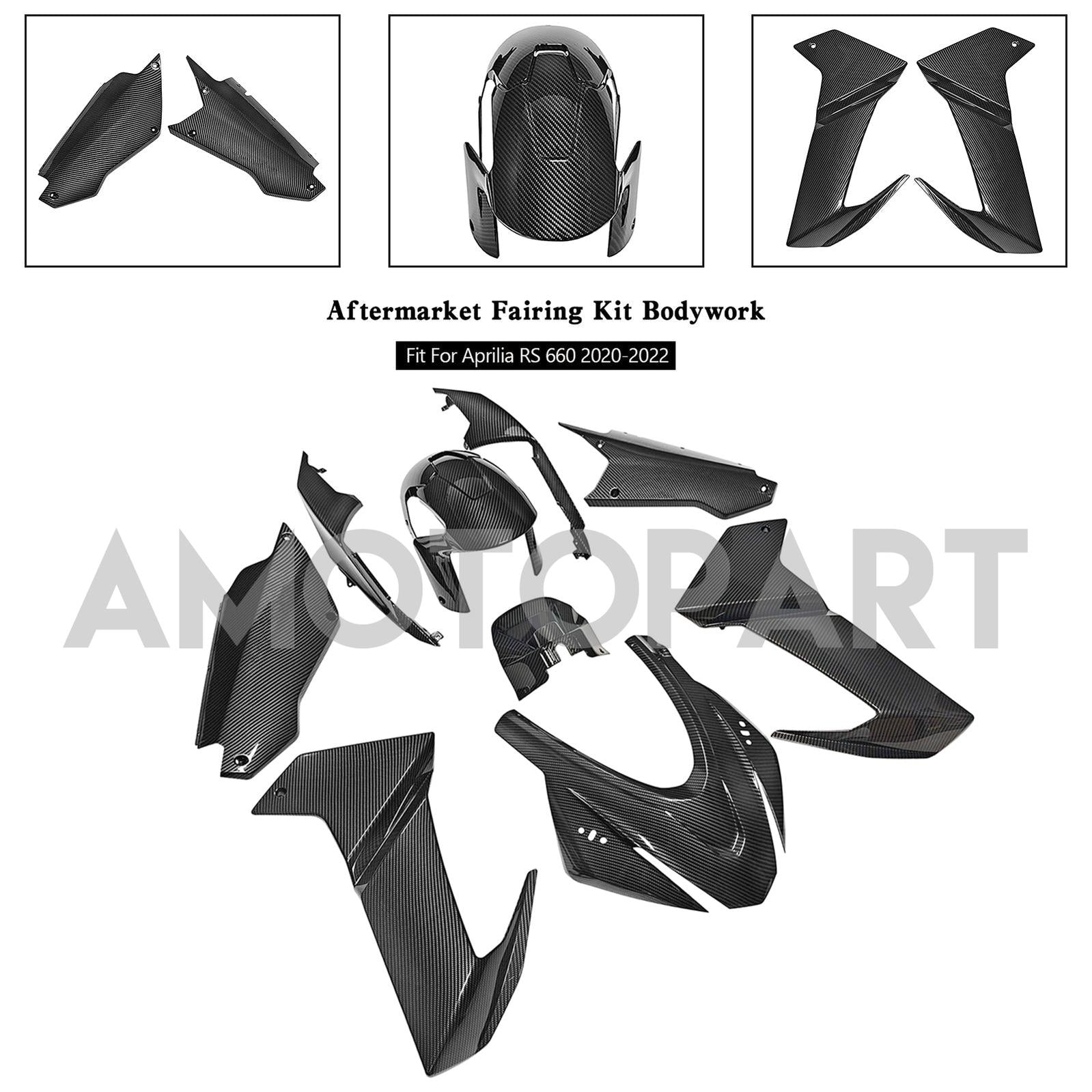 Amotopart Aprilia 2020-2024 RS660 Carbon Fiber Fairing Kit