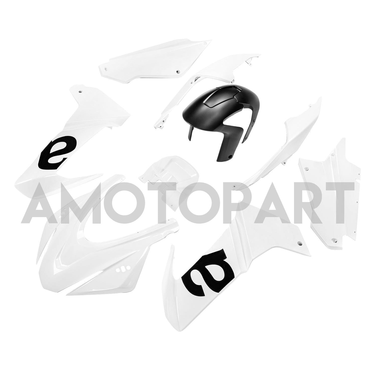 Amotopart Aprilia 2020-2024 RS660 Gloss White Fairing Kit