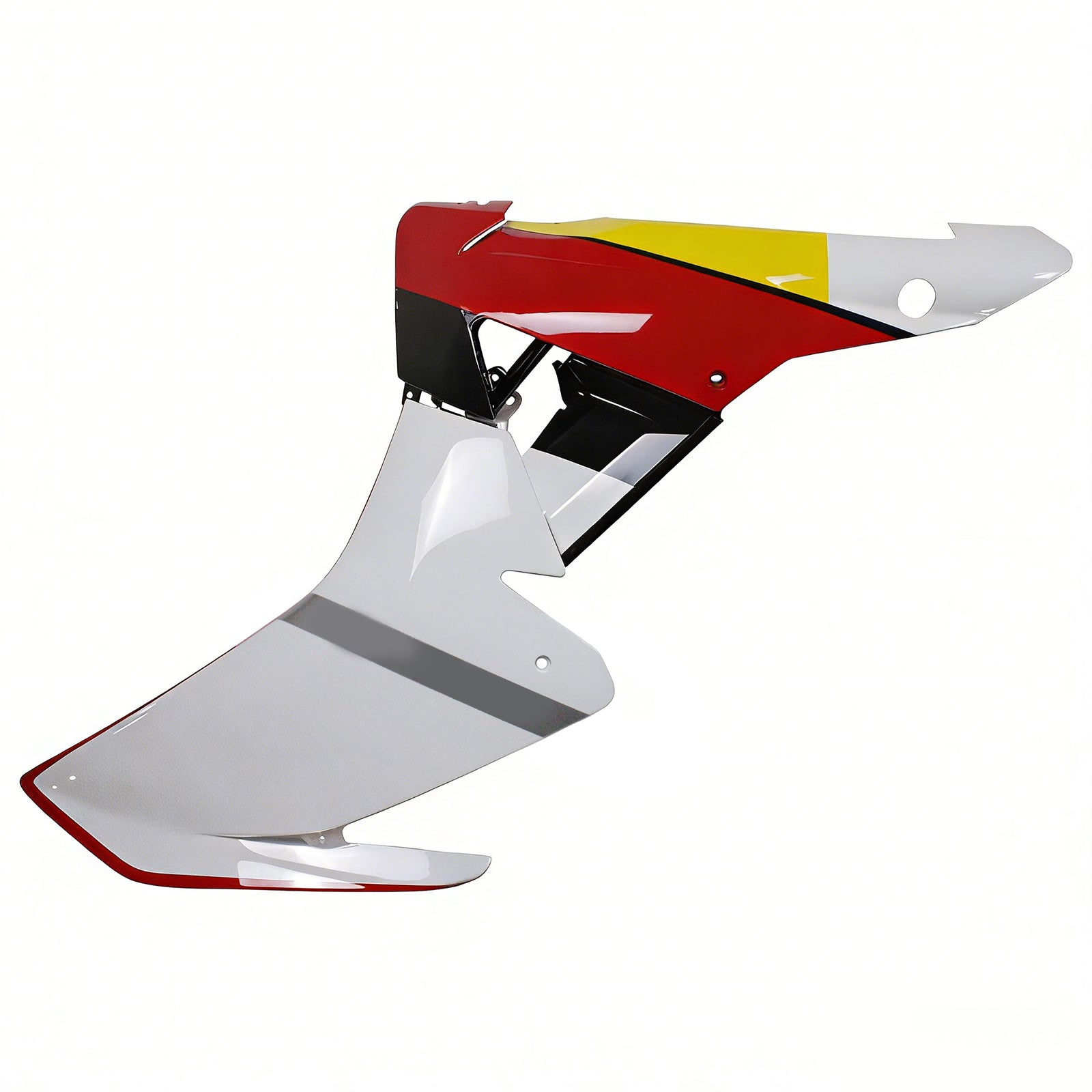 Amotopart 2009-2015 RSV4 1000 Aprilia White & Red Style4 Fairing Kit