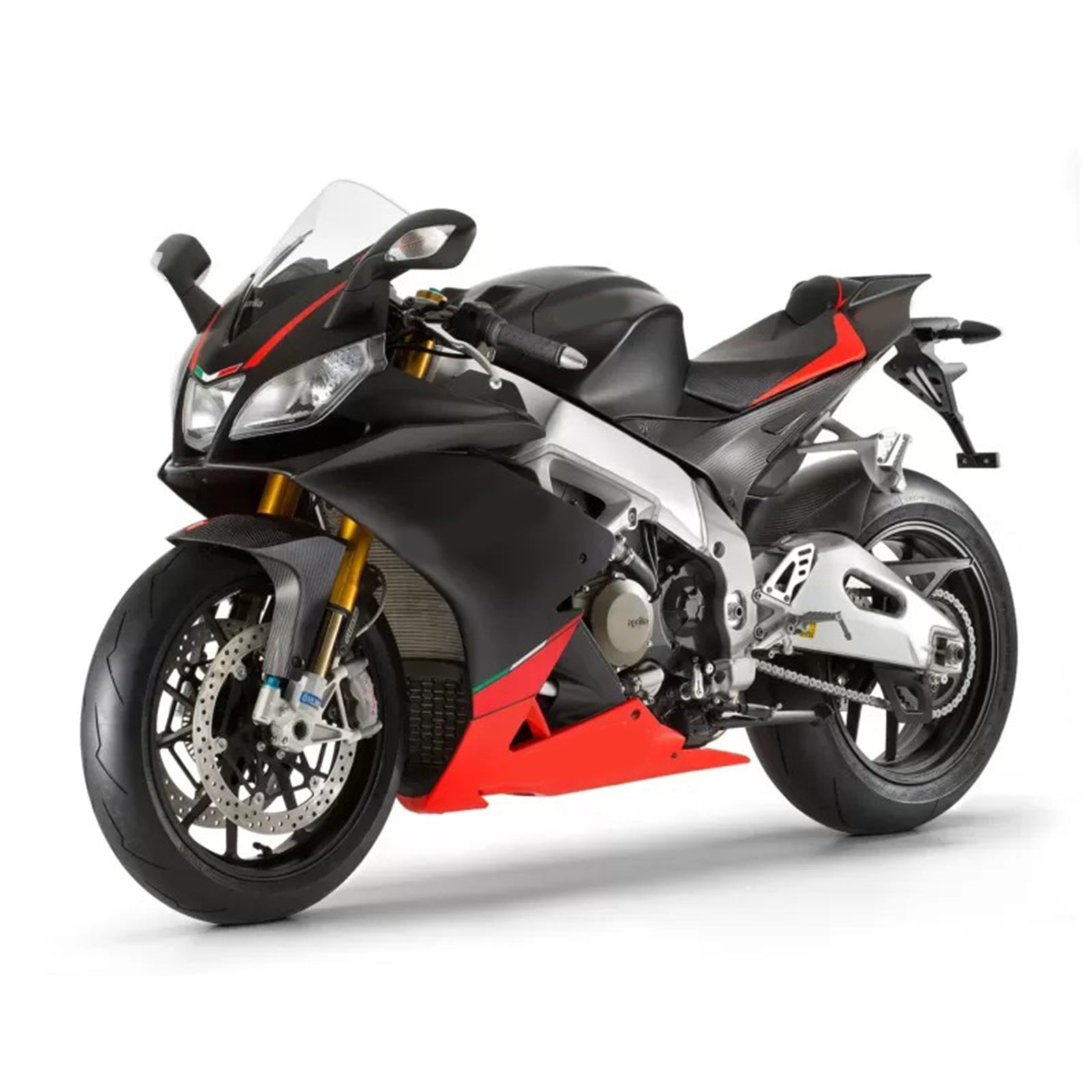 Amotopart 2009-2015 RSV4 1000 Aprilia Red&Black Style2 Fairing Kit