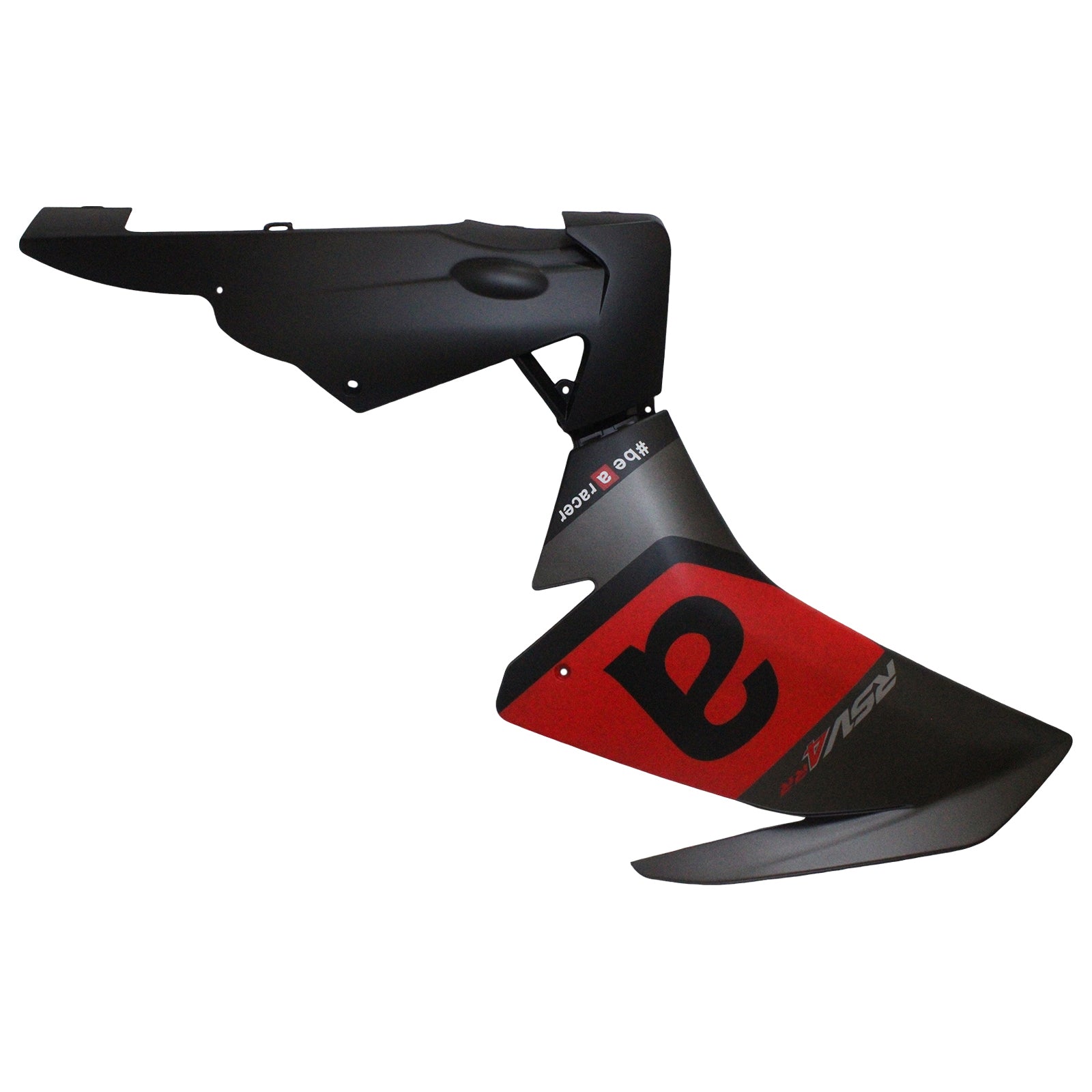 Amotopart 2009-2015 RSV4 1000 Aprilia Rot&Schwarzes Style3-Verkleidungskit