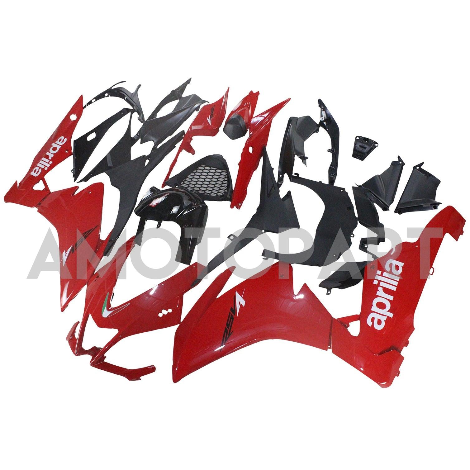 Amotopart 2009-2015 RSV4 1000 Aprilia Red Fairing Kit