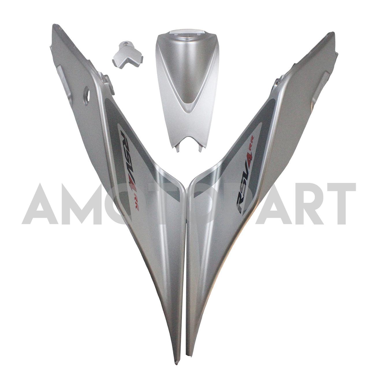 Amotopart 2009-2015 RSV4 1000 アプリリア グレー&シルバー フェアリングキット