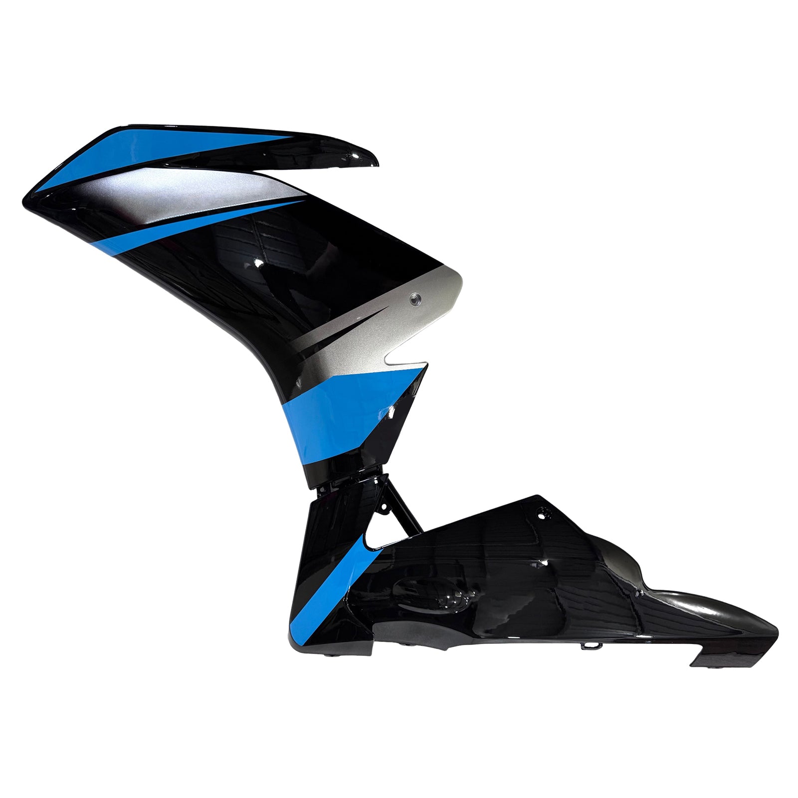 Amotopart 2009-2015 RSV4 1000 Aprilia Blue & Grey Fairing Zestaw