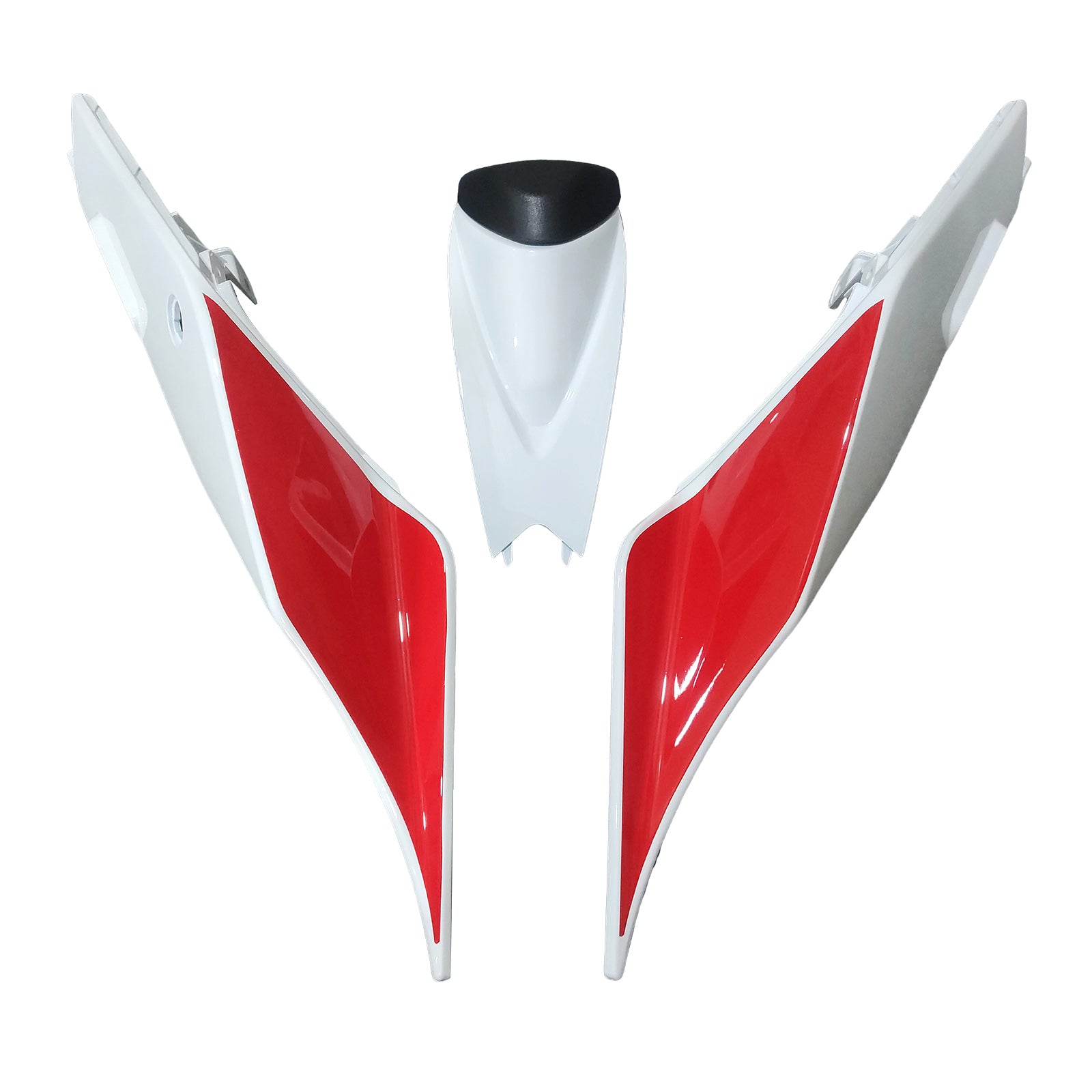 Amotopart 2009-2015 RSV4 1000 Aprilia White&Red Style1 Fairing Kit