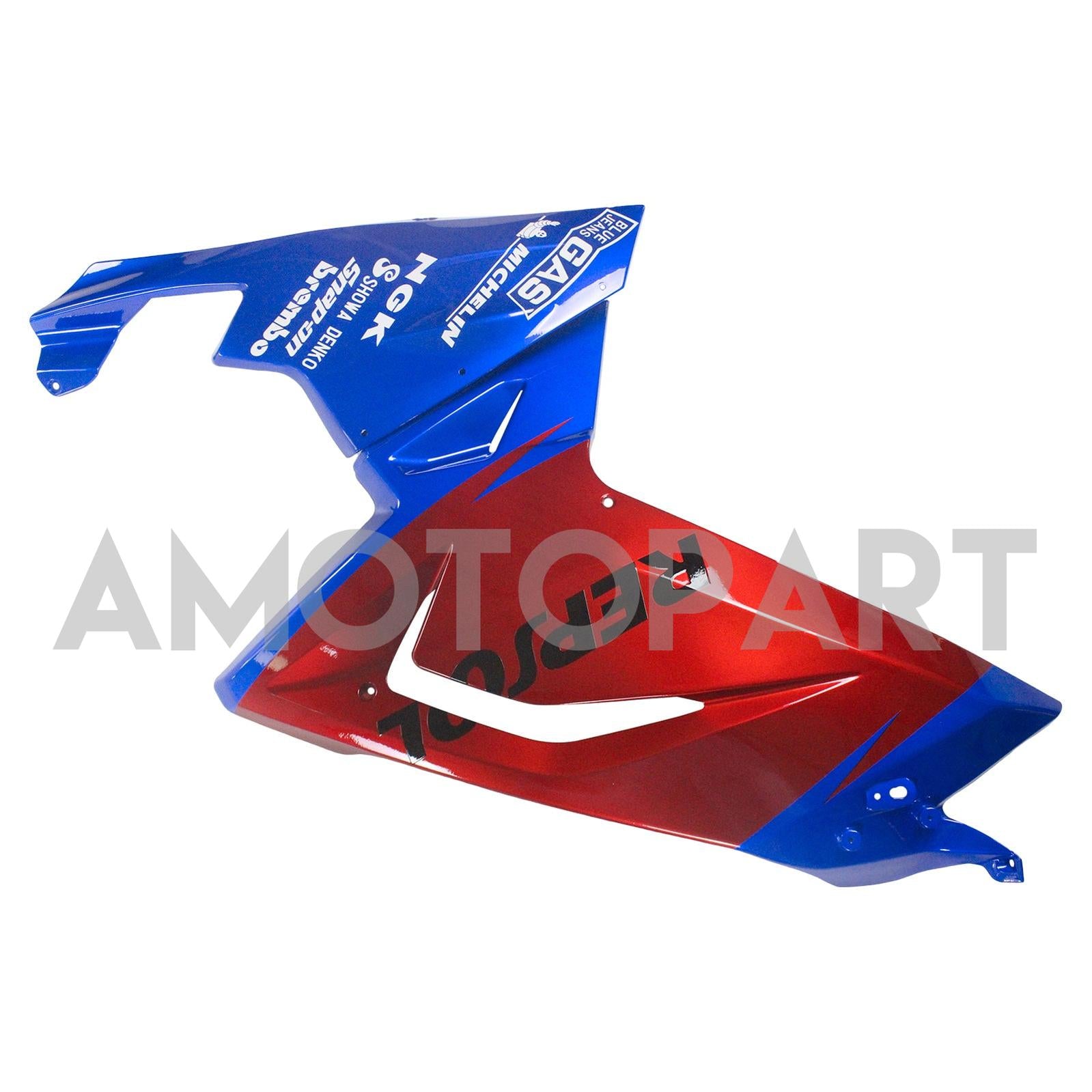 Amotopart Aprilia 2006-2011 RS125 Rot&Blaues Verkleidungsset