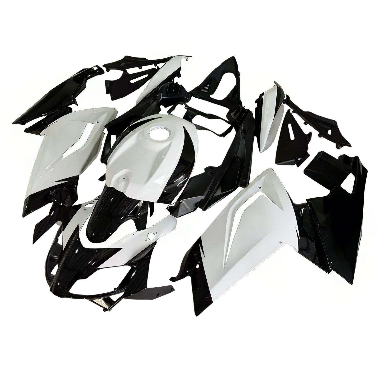 Amotopart Aprilia 2006-2011 RS125 White&Black Fairing Kit