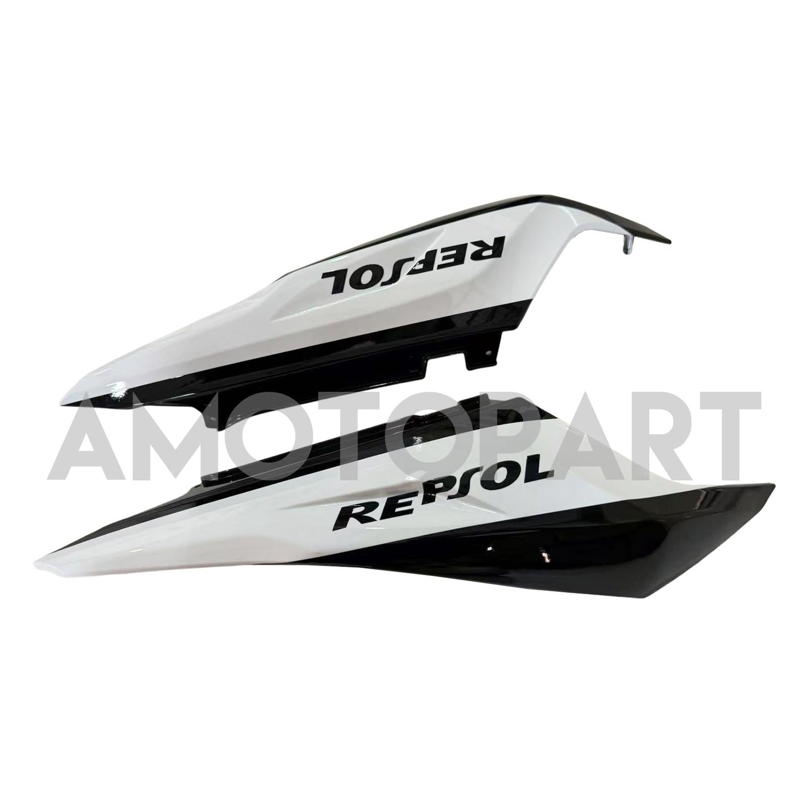 Amotopart Aprilia 2006-2011 RS125 ホワイト&ブラック Repjol フェアリングキット