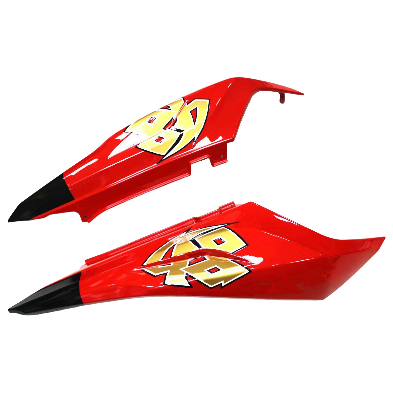 Amotopart Aprilia 2006-2011 RS125 Red & Yellow Fairing Kit