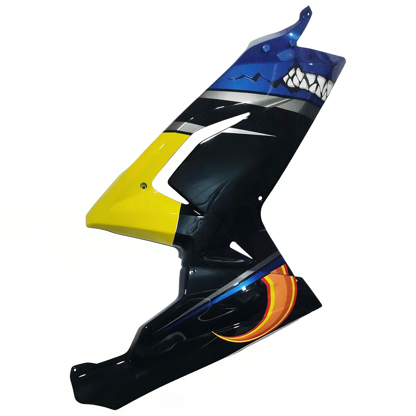 Amotopart Aprilia RS125 Bleu 2006-2011&Kit de carénage Yellow Monster