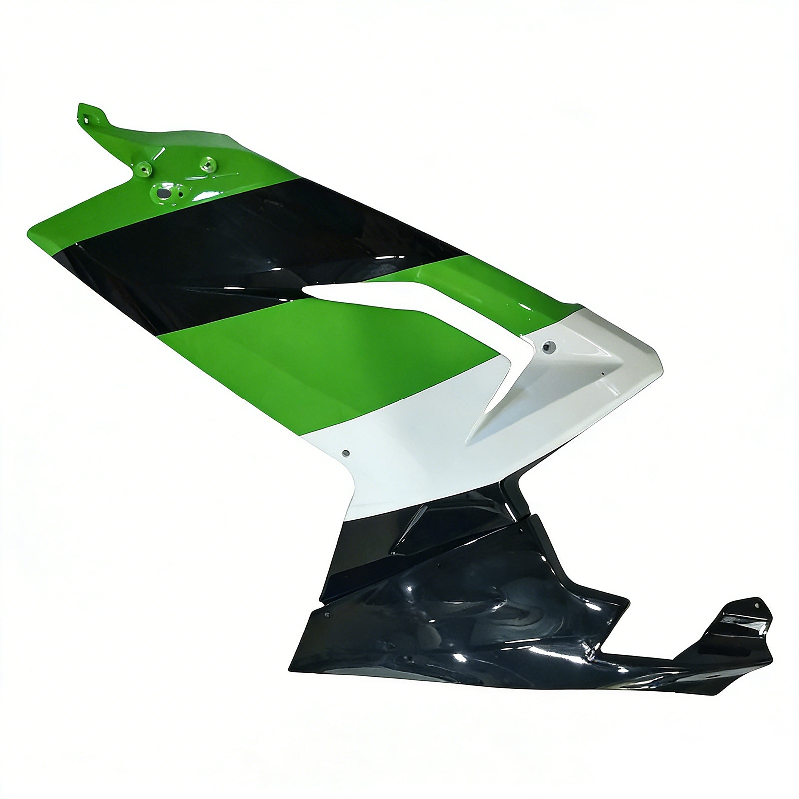 Amotopart 2006-2011 RS125 Aprilia Vert&Kit de carénage noir