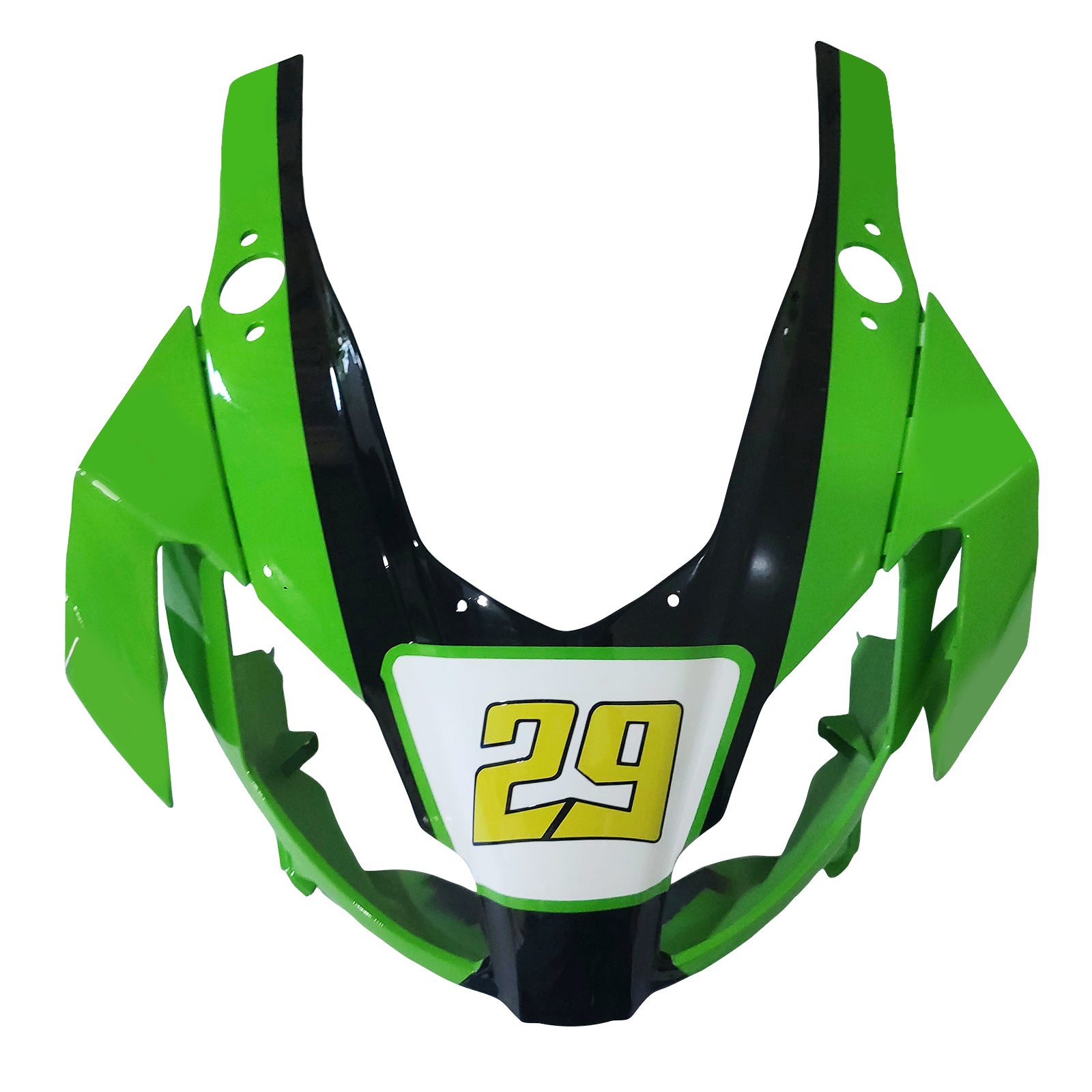 Amotopart 2006-2011 RS125 Aprilia Vert&Kit de carénage noir