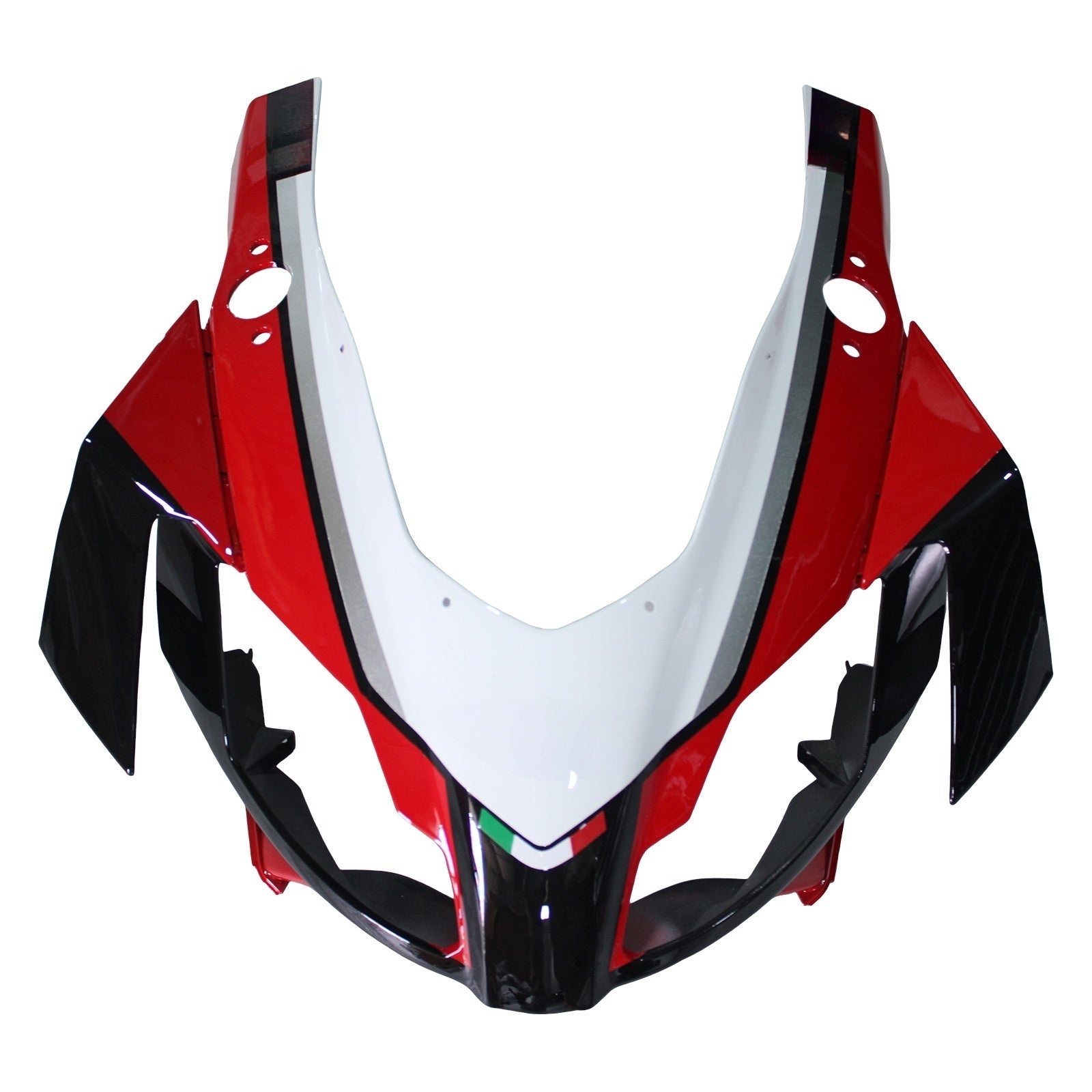 Amotopart 2006-2011 RS125 Aprilia Rot&Green Style1 Verkleidungssatz