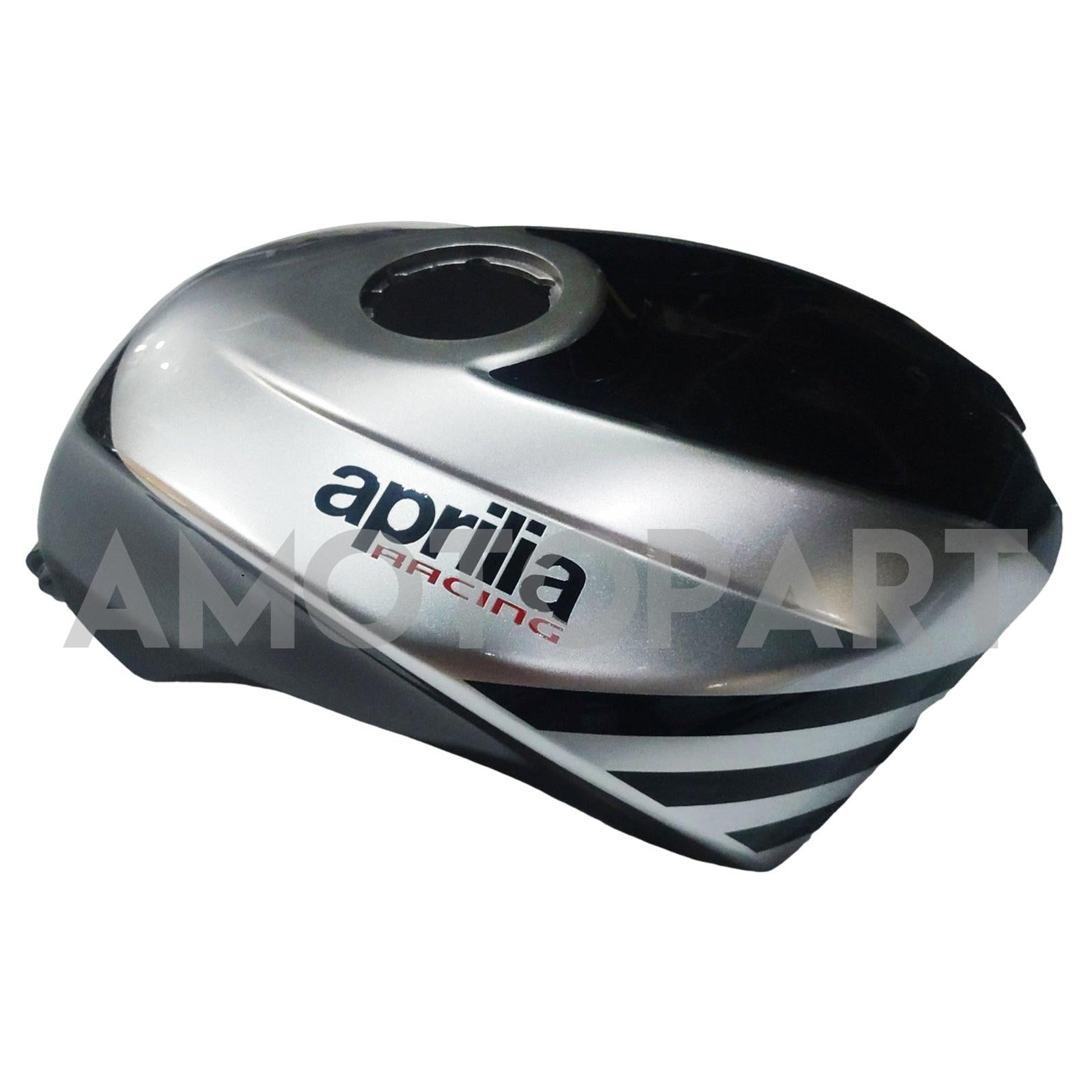 Amotopart 2006-2011 RS125 Aprilia White&Black with Logo Fairing Kit