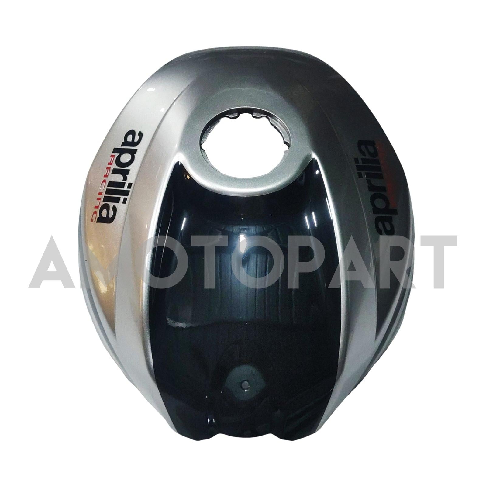 Amotopart 2006-2011 RS125 Aprilia White&Black with Logo Fairing Kit