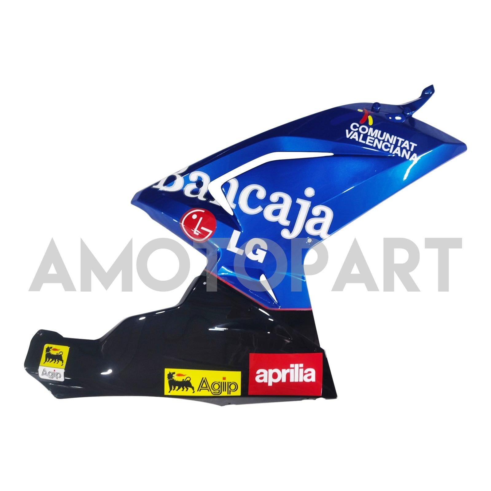 Amotopart 2006-2011 RS125 Aprilia Blue&Black Style3 Fairing Kit