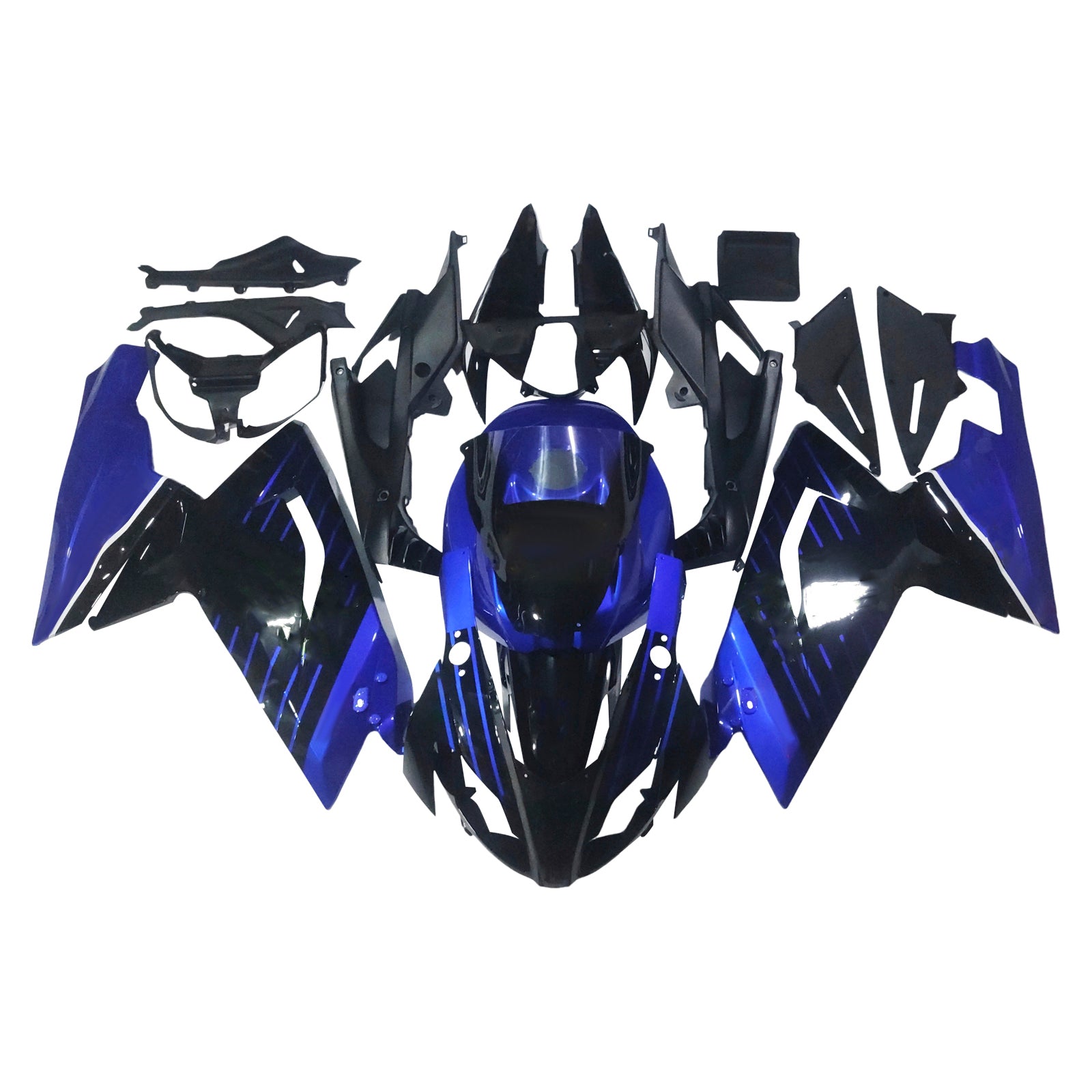 Amotopart 2006-2011 RS125 Aprilia Blue&Black Style2 Fairing Kit