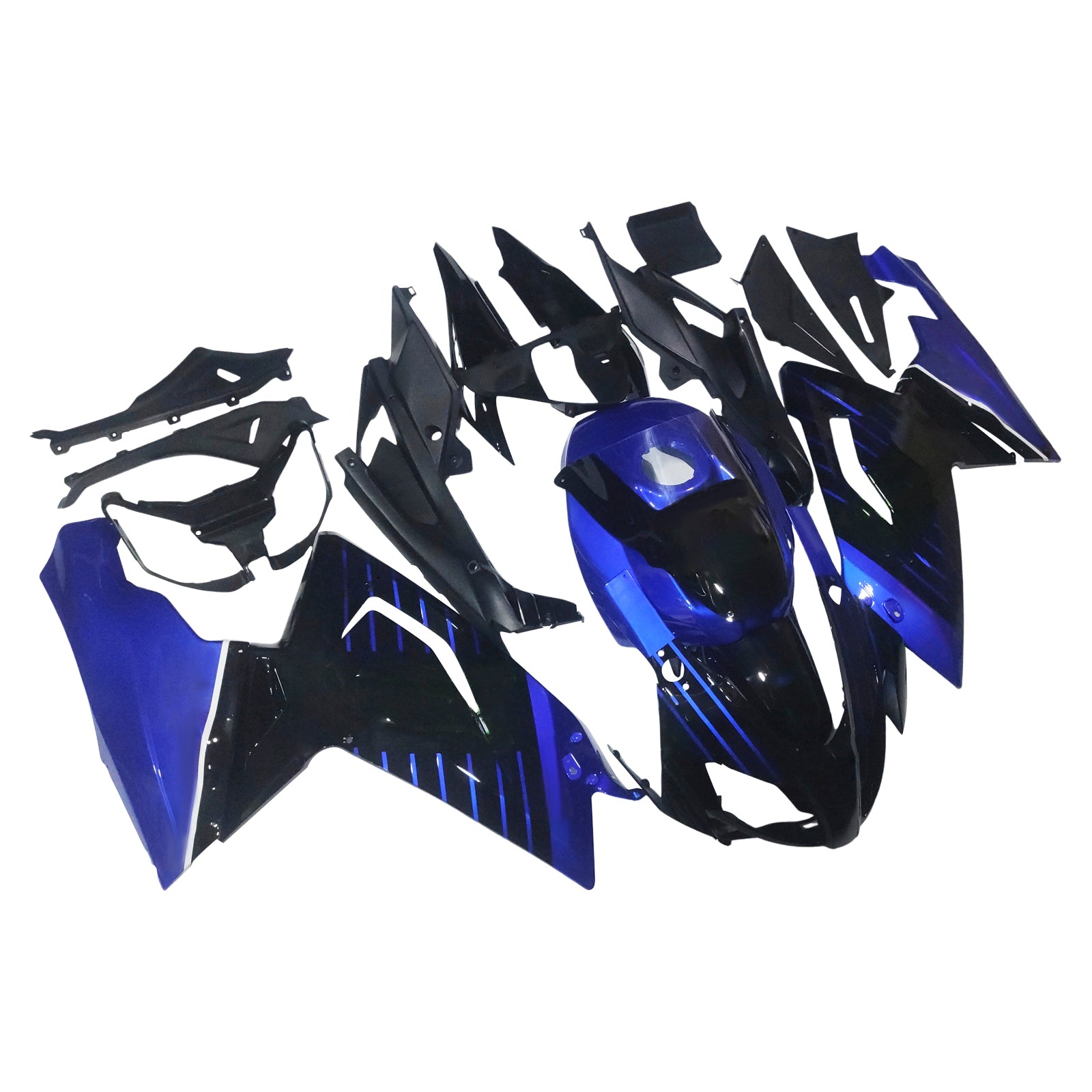 Amotopart 2006-2011 RS125 Aprilia Blue&Black Style2 Fairing Kit