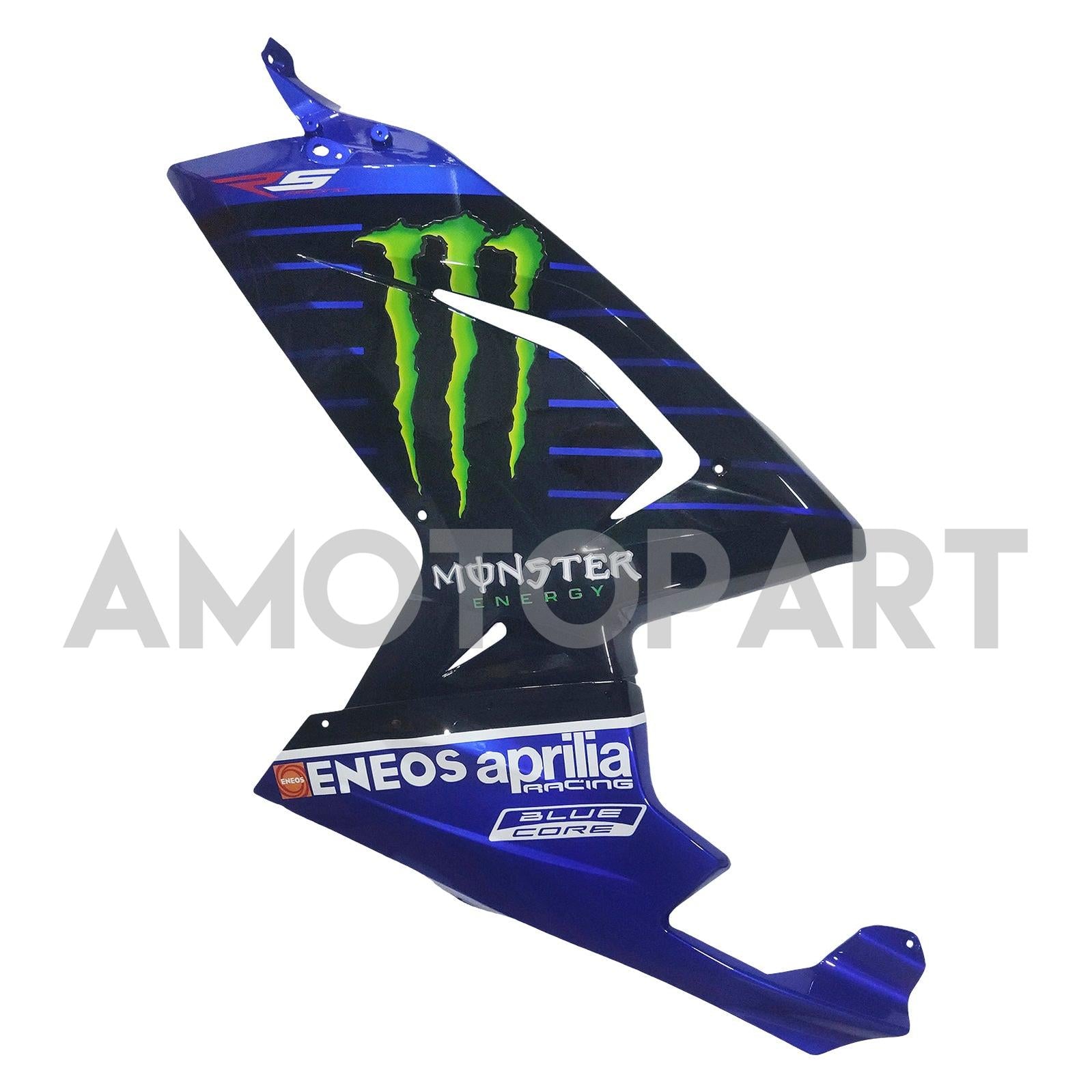 Amotopart 2006-2011 RS125 Aprilia Blue&Black Style2 Fairing Kit