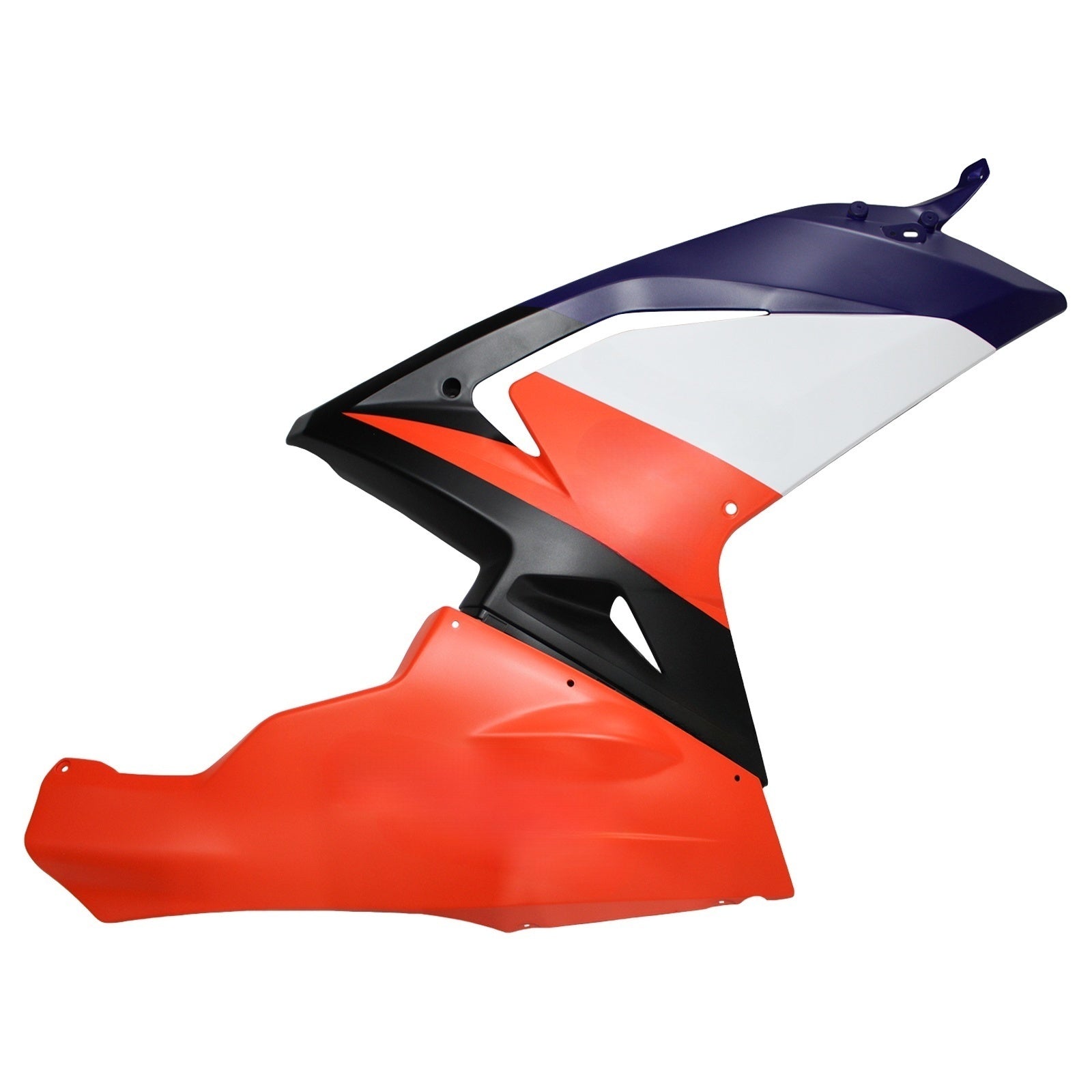 Amotopart 2006-2011 RS125 Aprilia Orange & Blue Fairing Kit