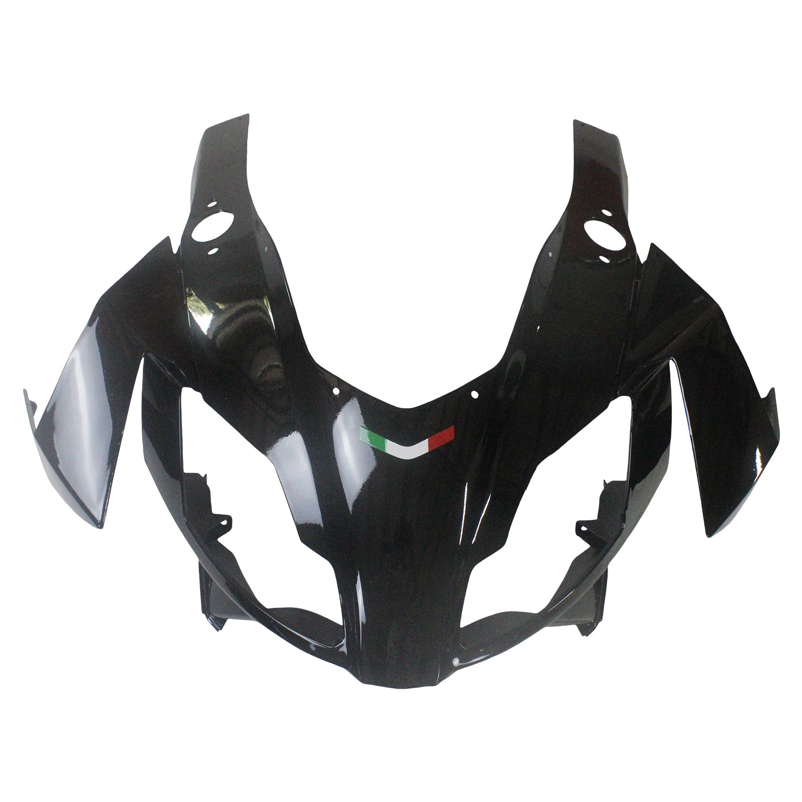 Amotopart 2006-2011 RS125 Aprillia Gloss Black & Red Fairing Zestaw