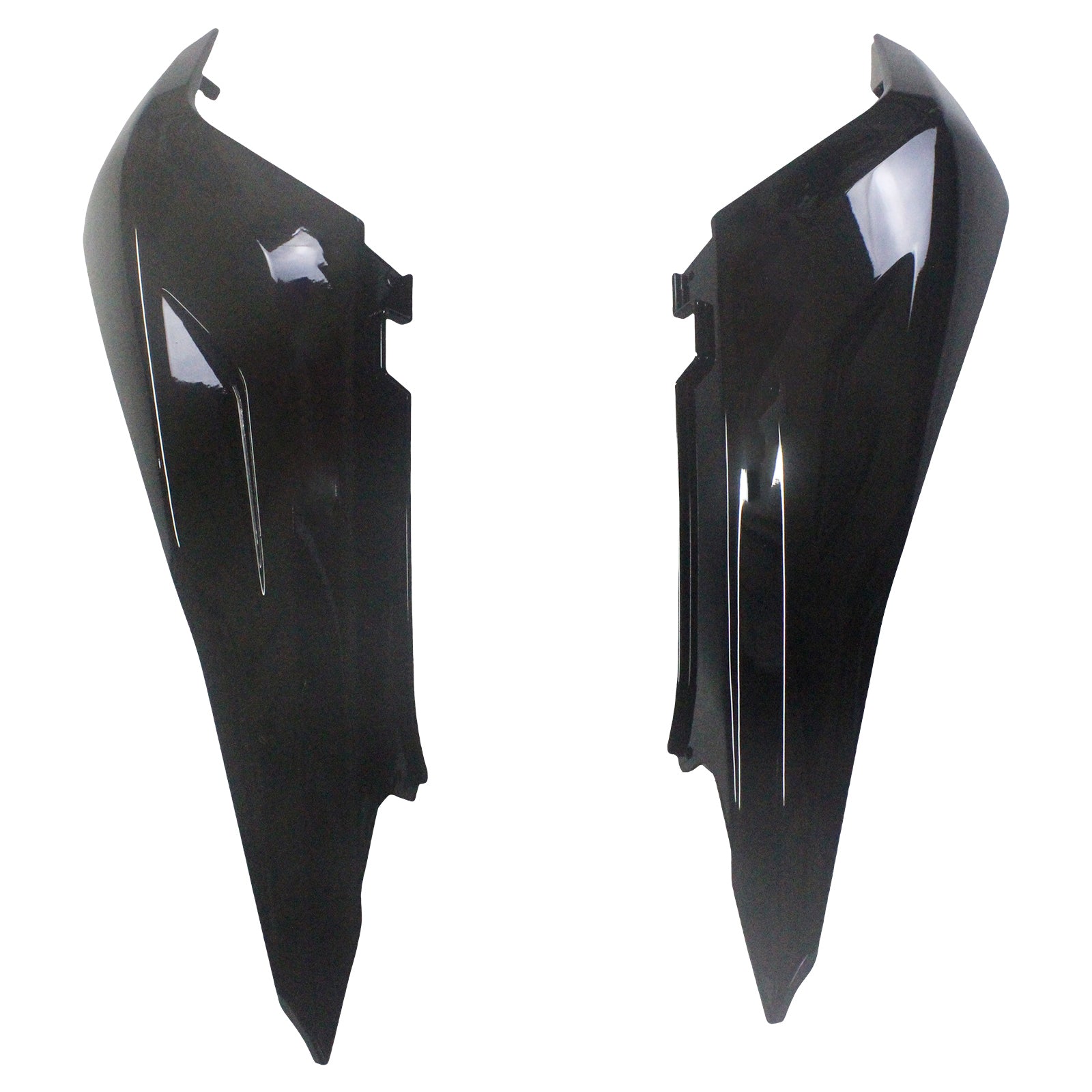 Amotopart 2006-2011 RS125 Aprillia Gloss Black & Red Fairing Zestaw
