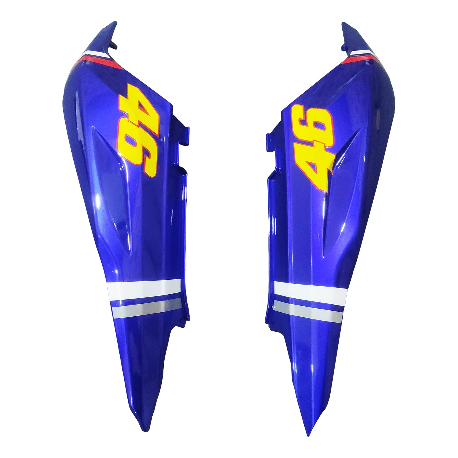 Amotopart 2006-2011 RS125 アプリリア ダークブルー&ホワイト フェアリングキット