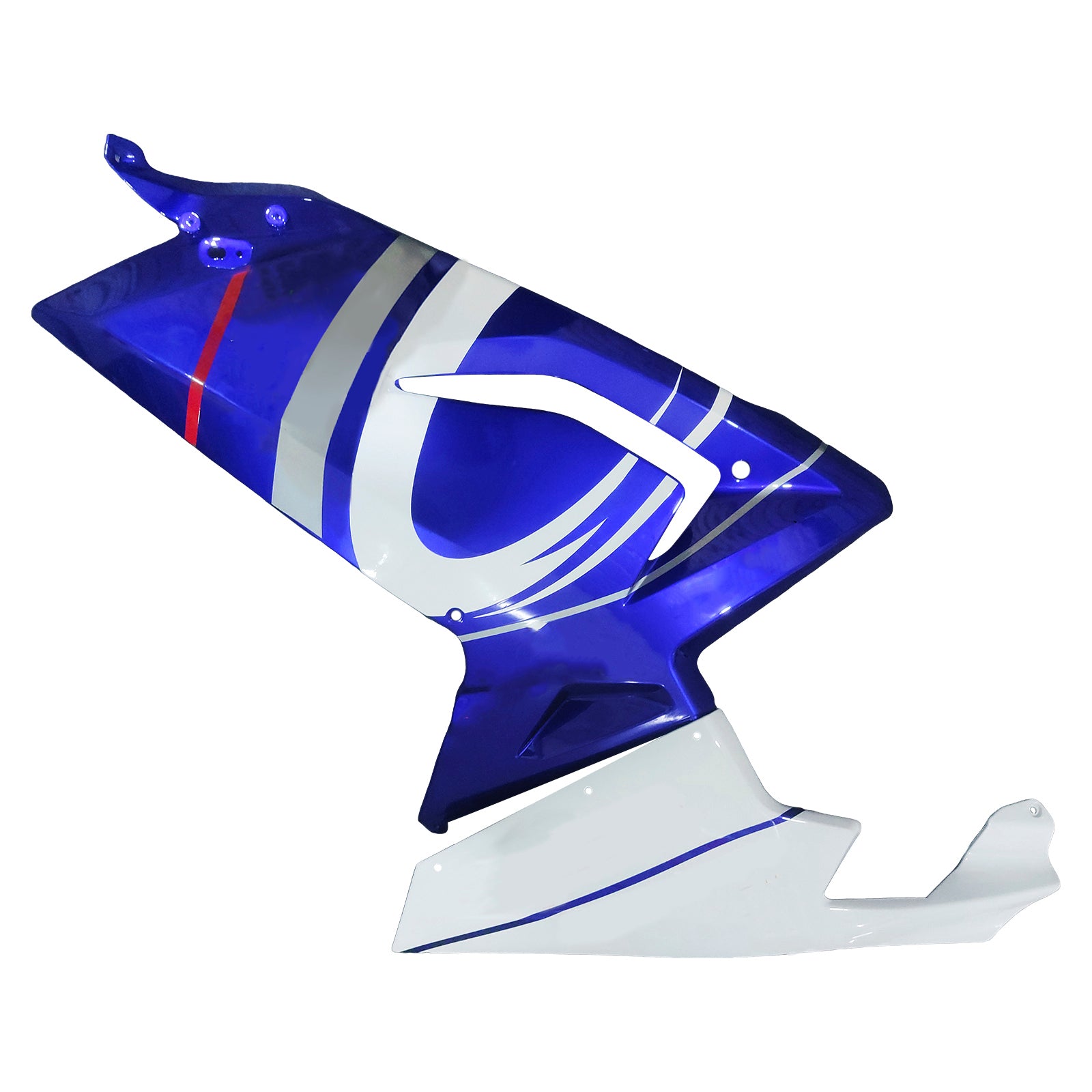 Amotopart 2006-2011 RS125 アプリリア ダークブルー&ホワイト フェアリングキット