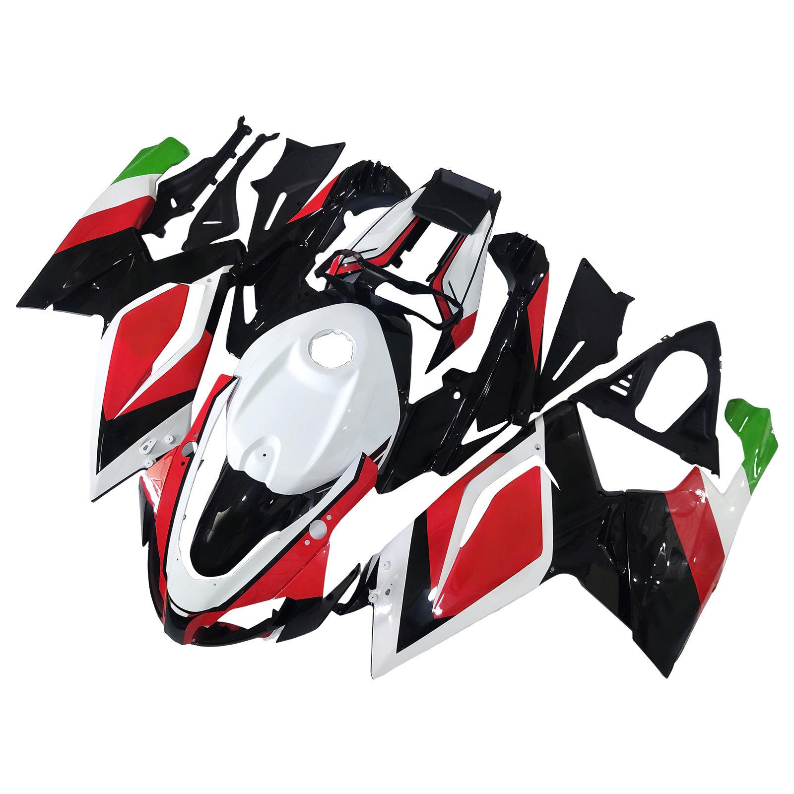 AMOTOPART 2006-2011 APRILIA RS125 VIT Black Red Fairing Kit