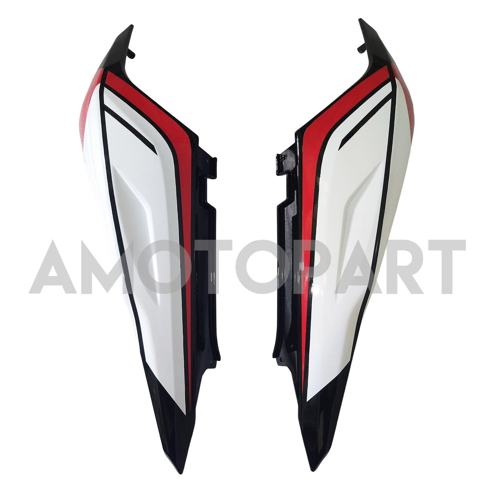 Amotopart 2006-2011 アプリリア RS125 ホワイト ブラック レッド フェアリングキット