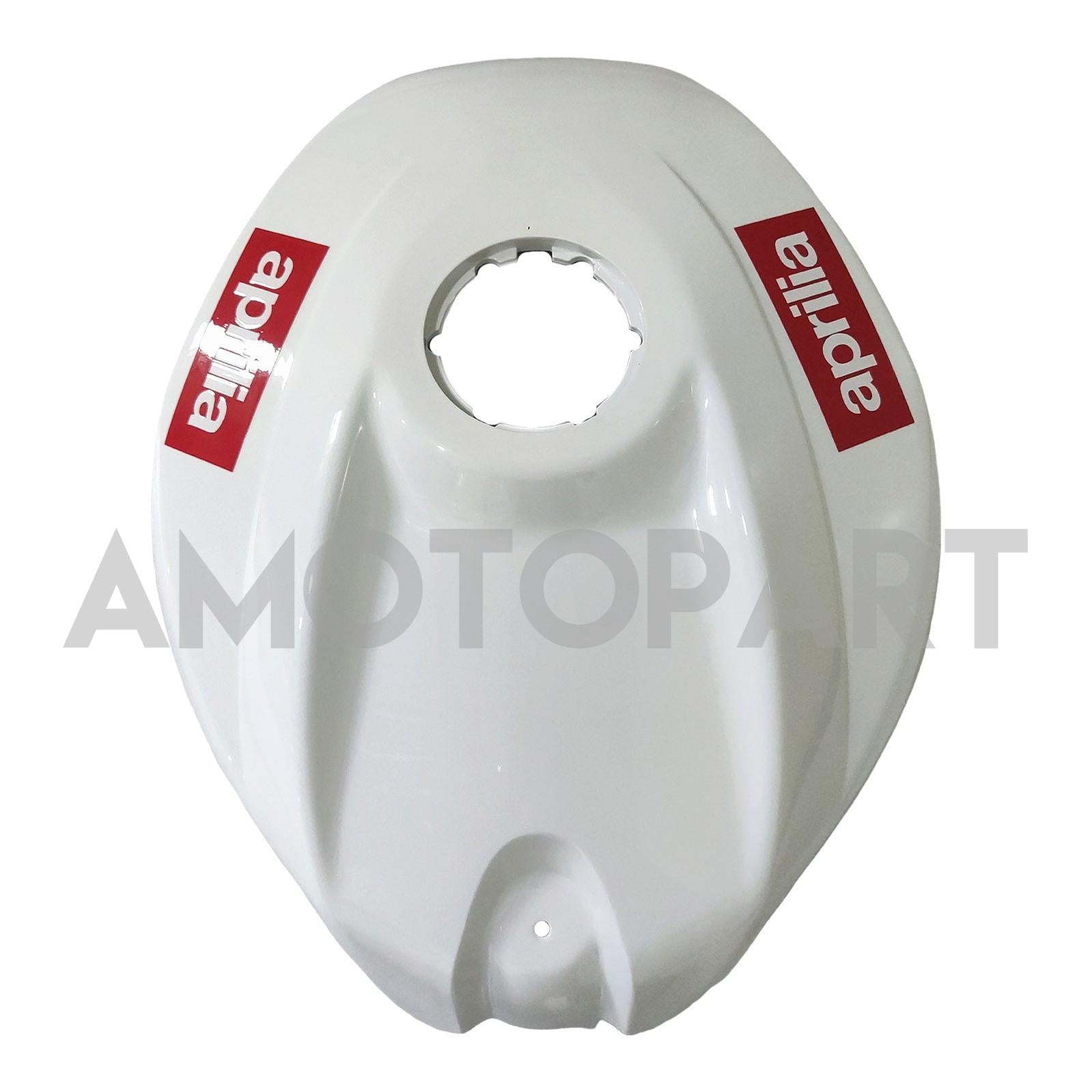 Amotopart 2006-2011 Aprilia RS125 Glossy White Black Fairing Kit