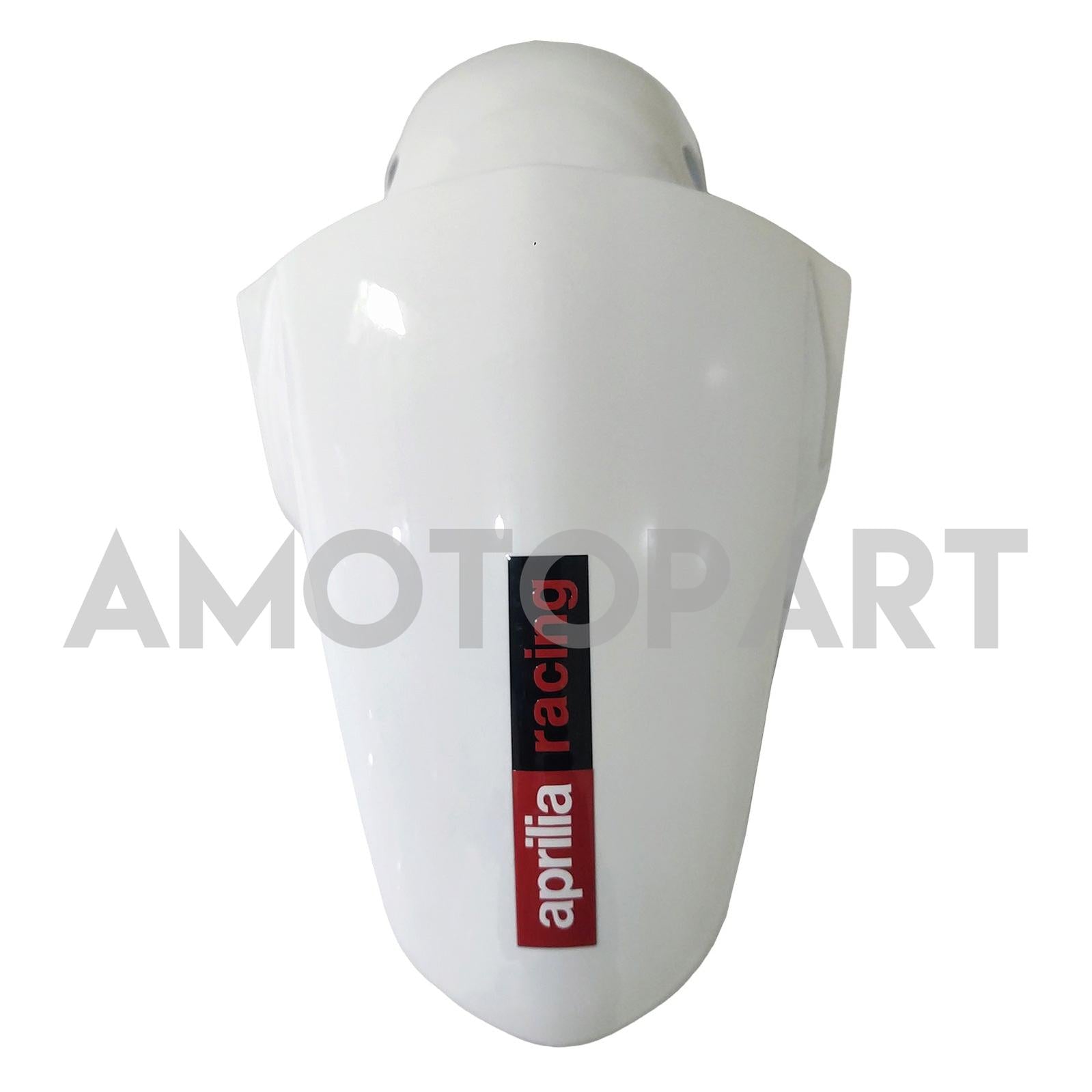Amotopart 2006-2011 Aprilia RS125 Glossy White Black Fairing Kit