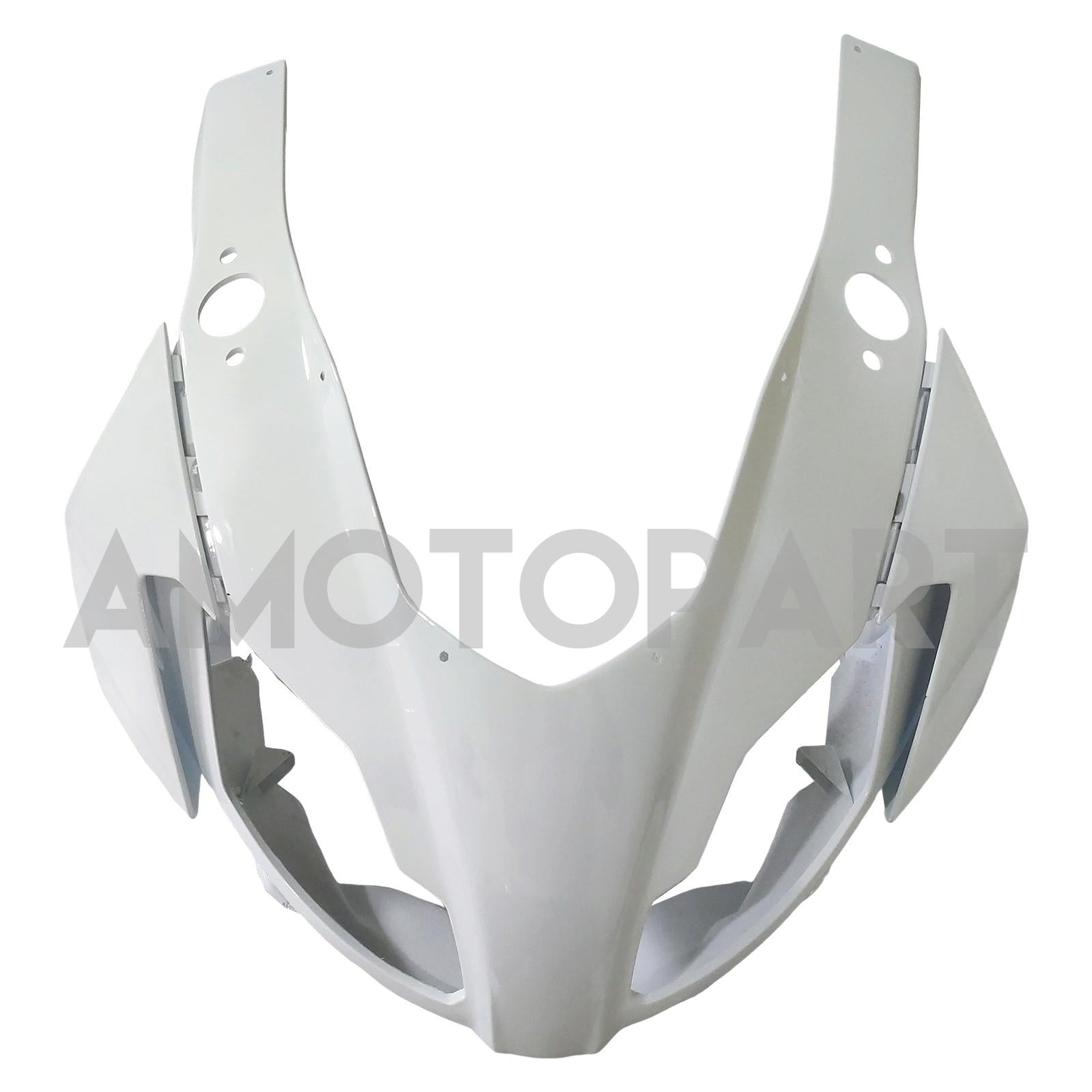 Amotopart 2006-2011 Aprilia RS125 Glossy White Black Fairing Kit